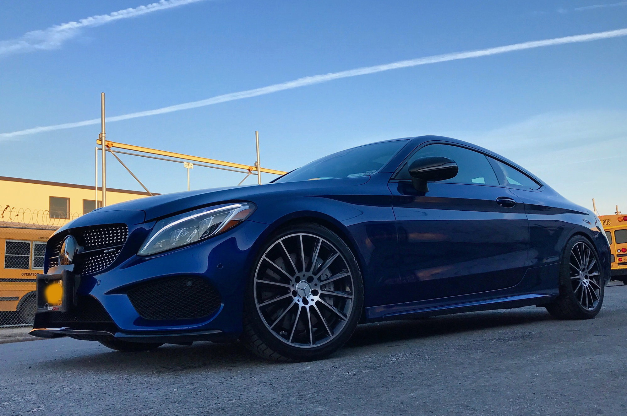 2017 Mercedes-Benz C43 AMG - Lease transfer 2017 Mercedes-AMG C43 Coupe - Used - VIN VINWDDWJ6EB3HF520 - 22,000 Miles - 6 cyl - AWD - Automatic - Coupe - Blue - Brooklyn, NY 11201, United States