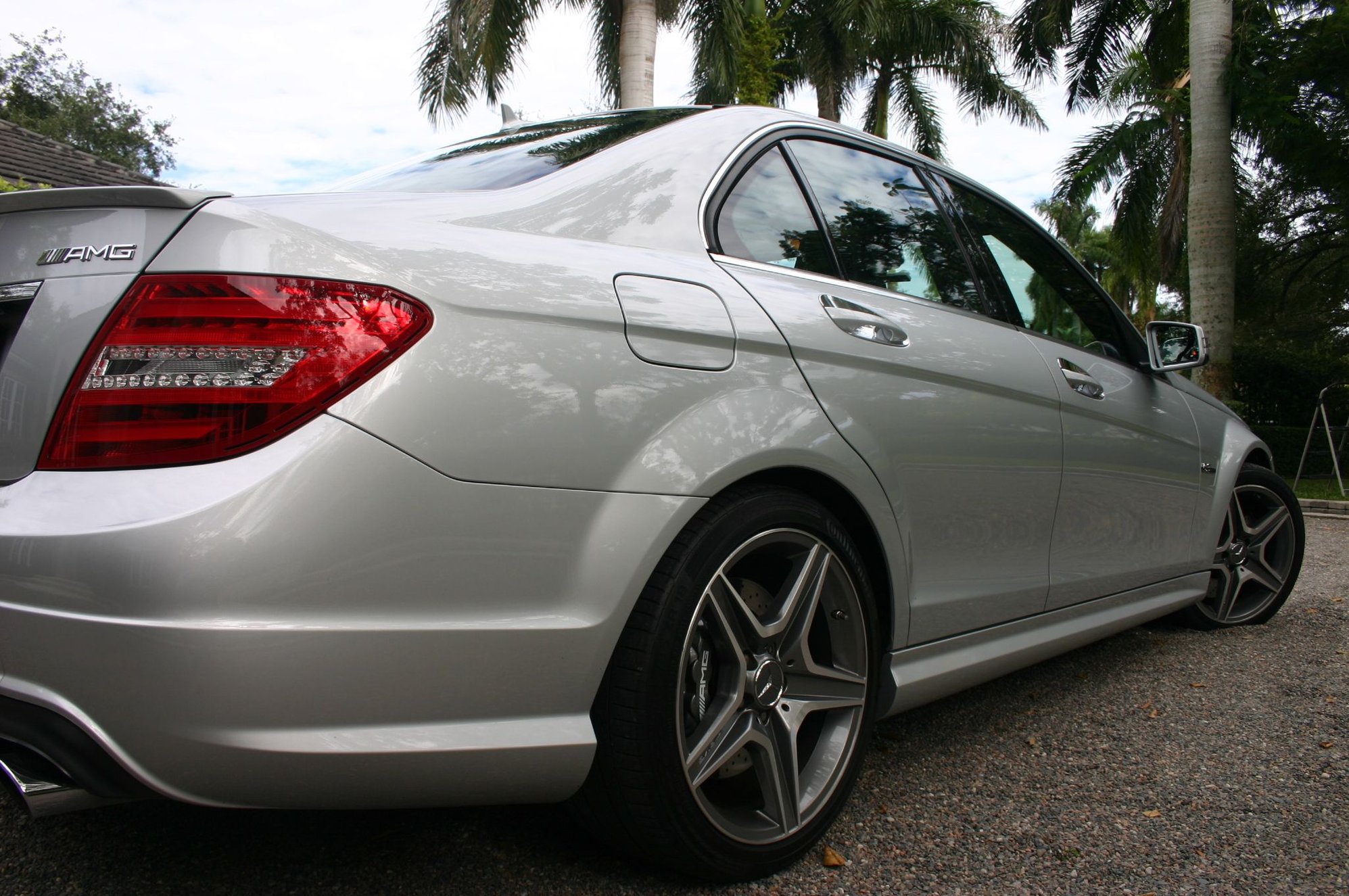 2013 Mercedes-Benz C63 AMG - 2013 C63 AMG 4dr- Excellent Condition with only 26k miles - Used - VIN WDDGF7HB7DA883824 - 25,757 Miles - 8 cyl - 2WD - Automatic - Sedan - Silver - Miami, FL 33134, United States