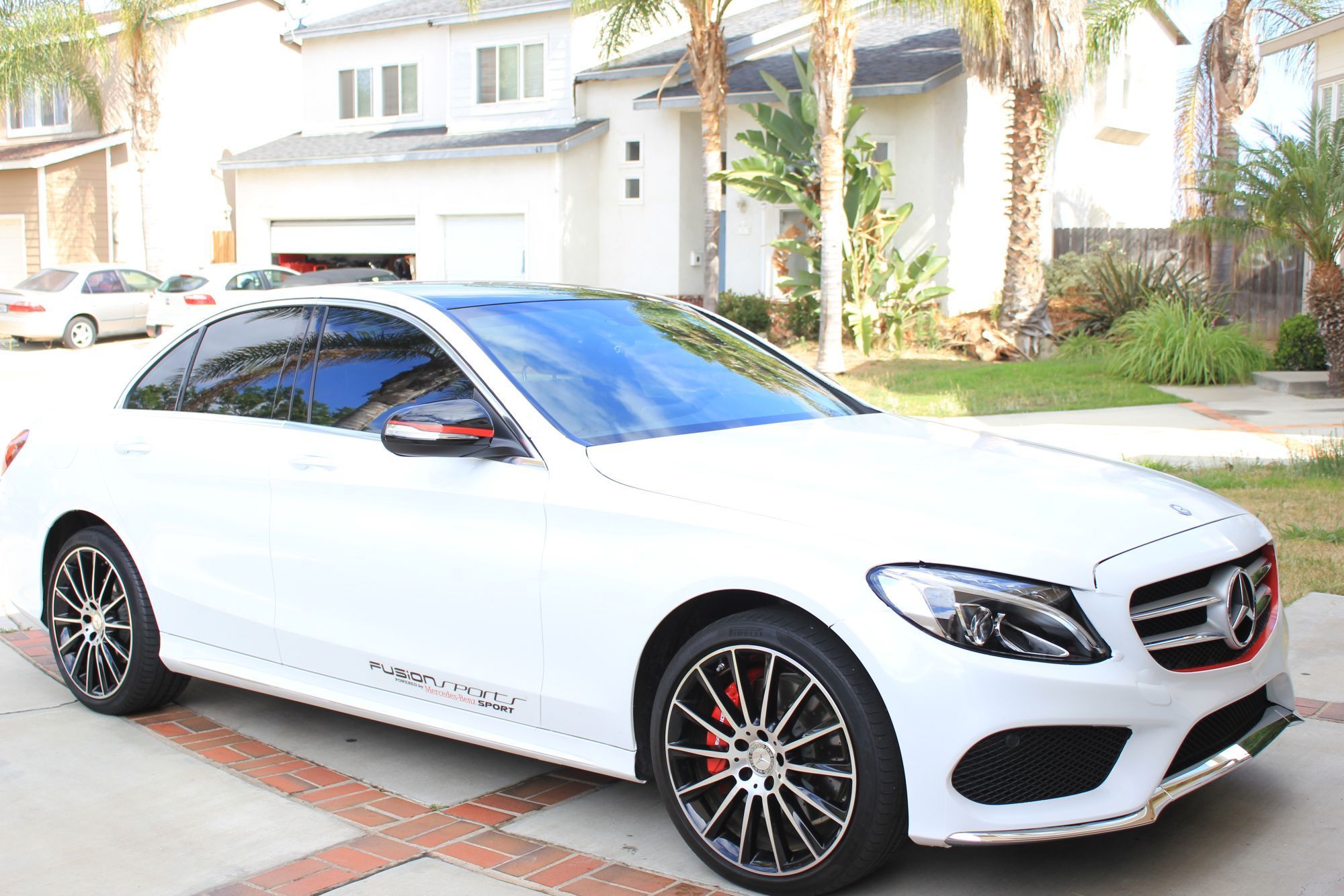 MB Red Brake Caliper swap for C300?? Forums