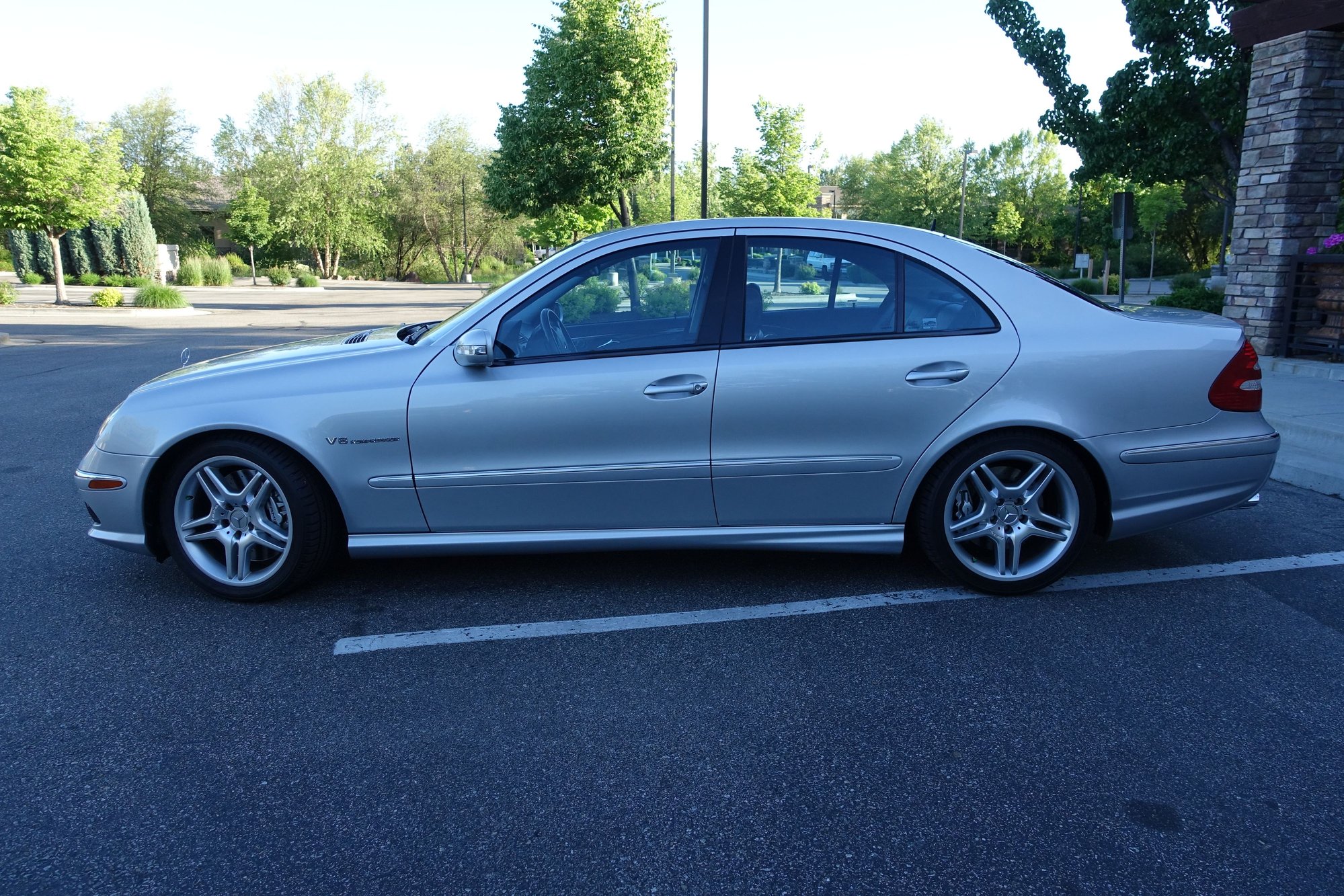 2003 Mercedes-Benz E55 AMG - 2003 E55 AMG 70k miles - Silver - 2nd owner Great shape - $14,000 - Used - VIN WDBUF76J73A308644 - 69,800 Miles - 8 cyl - 2WD - Automatic - Sedan - Silver - Boise, ID 83616, United States