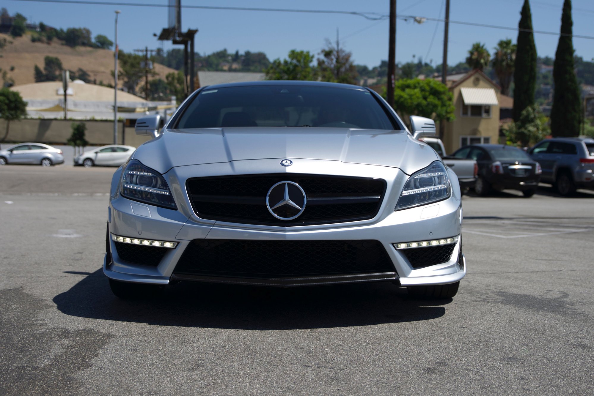 2012 Mercedes-Benz CLS63 AMG - 2012 CLS63 AMG Iridium Silver Designo Classic Red Int. Renntech Aero 600+WHP USAA - Used - VIN WDDLJ7EB6CA05276 - 56,800 Miles - 8 cyl - 2WD - Automatic - Sedan - Silver - Los Angeles, CA 90014, United States