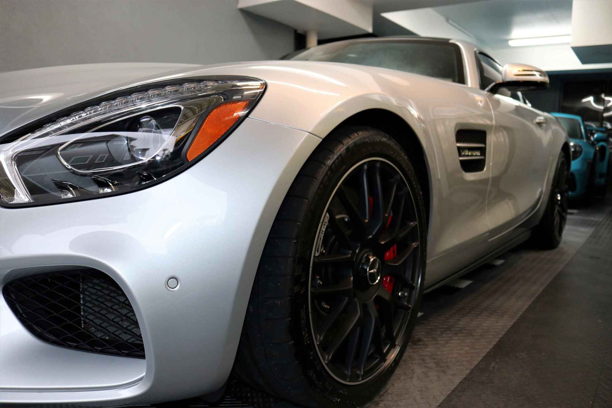 2016 Mercedes-Benz AMG GT S - 2016 AMG GTS Iridium/Red - Used - VIN WDDYJ7JA5GA007620 - 13,000 Miles - 8 cyl - 2WD - Coupe - Silver - Mt. Pleasant, SC 29466, United States