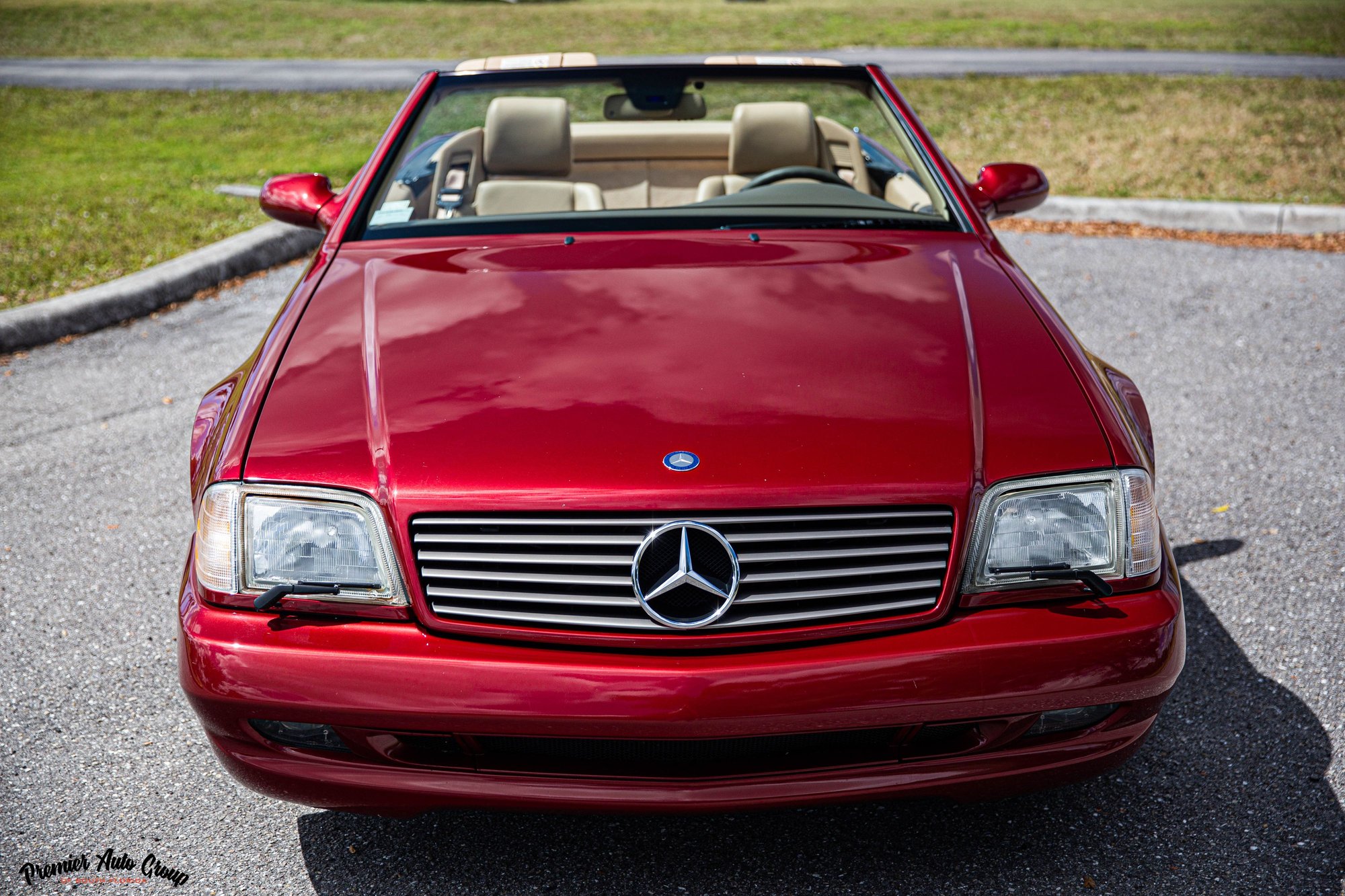 2001 Mercedes-Benz SL500 - 2001 MERCEDES BENZ SL500 SPORT - Used - VIN WDBFA68F41F196024 - 29,650 Miles - 8 cyl - 2WD - Automatic - Convertible - Red - West Palm Beach, FL 33414, United States