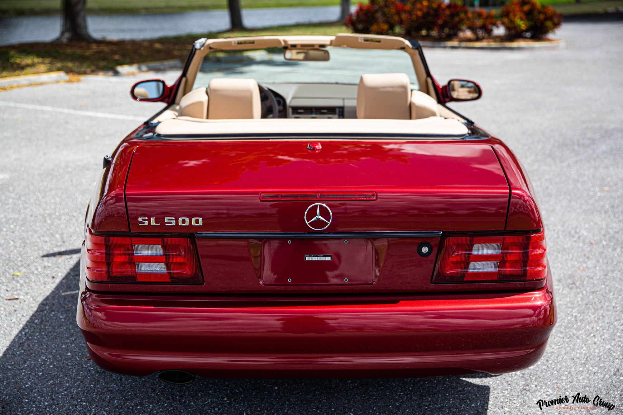 2001 Mercedes-Benz SL500 - 2001 MERCEDES BENZ SL500 SPORT - Used - VIN WDBFA68F41F196024 - 29,650 Miles - 8 cyl - 2WD - Automatic - Convertible - Red - West Palm Beach, FL 33414, United States
