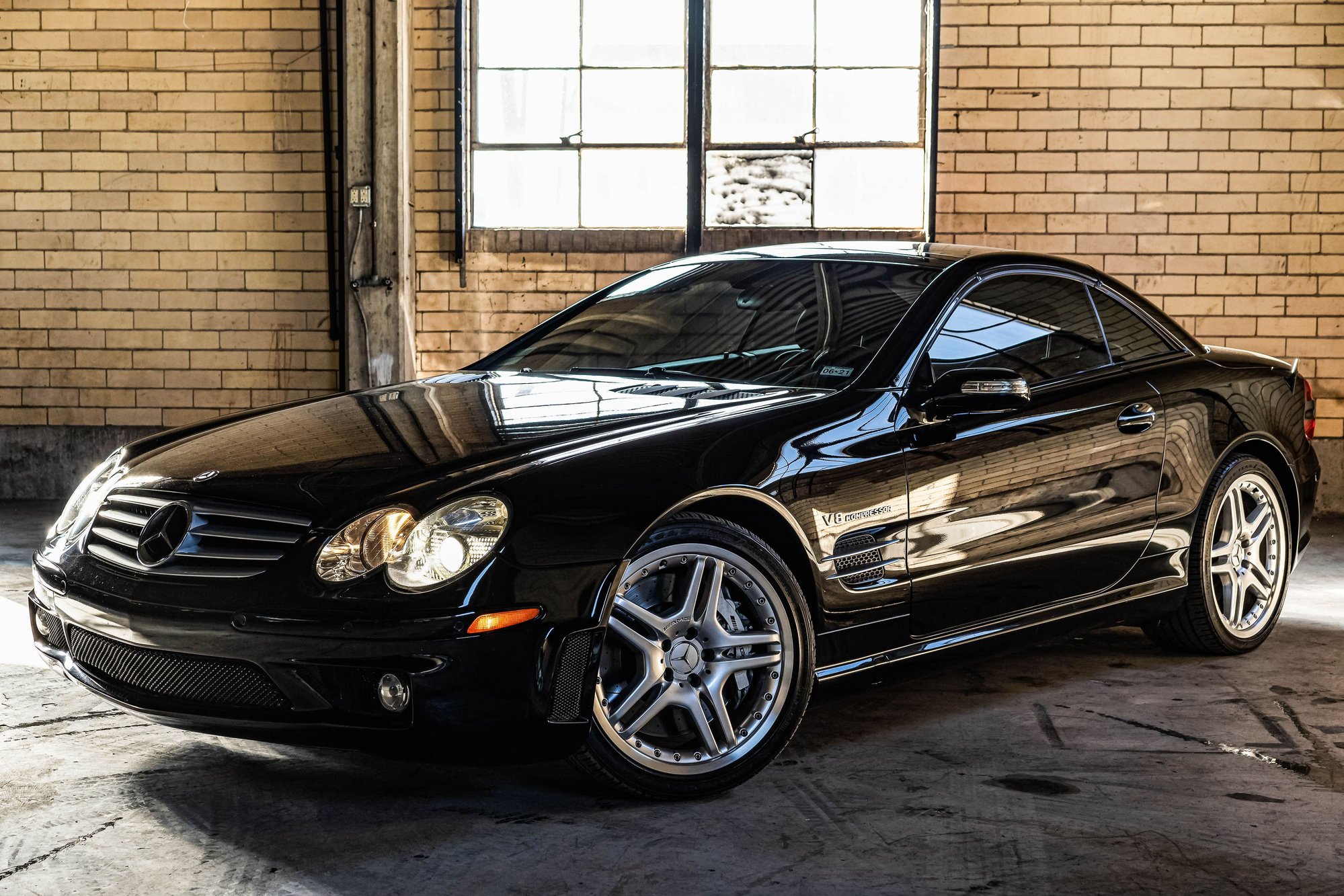 2006 Mercedes-Benz SL55 AMG - R230 SL55 ~ One of Forty Five P030 Cars ~ 54,600 Miles - Used - VIN WDBSK74F06F113980 - 54,600 Miles - 8 cyl - 2WD - Automatic - Convertible - Black - Waco, TX 76710, United States