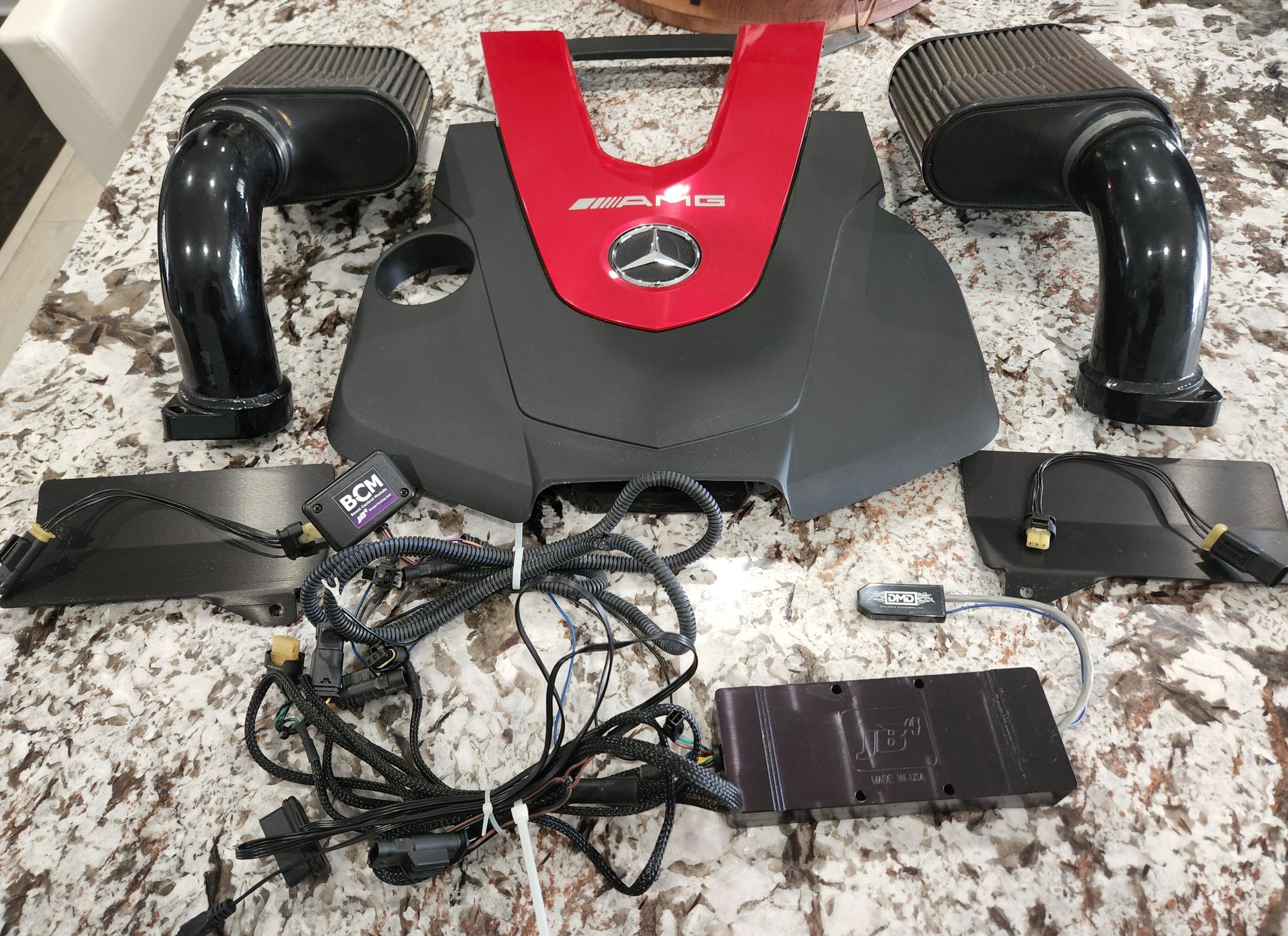 JB4 w/Bluetooth, Boost Control Module, BMS Intakes, Trimmed Engine