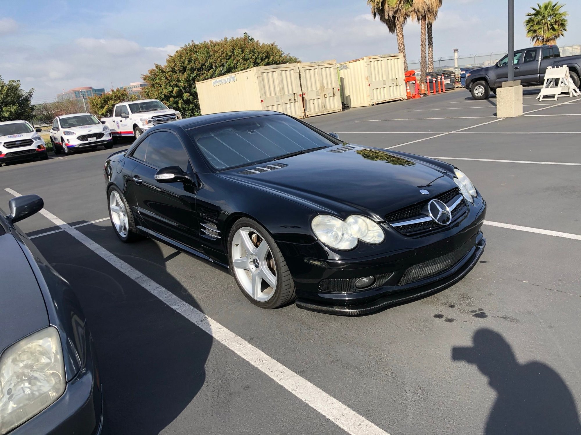 2003 Mercedes-Benz SL55 AMG - Feeler: Sl55 AMG - Used - VIN WDBSK74FX3F035123 - 115,000 Miles - 8 cyl - 2WD - Automatic - Convertible - Black - Cypress, CA 90630, United States