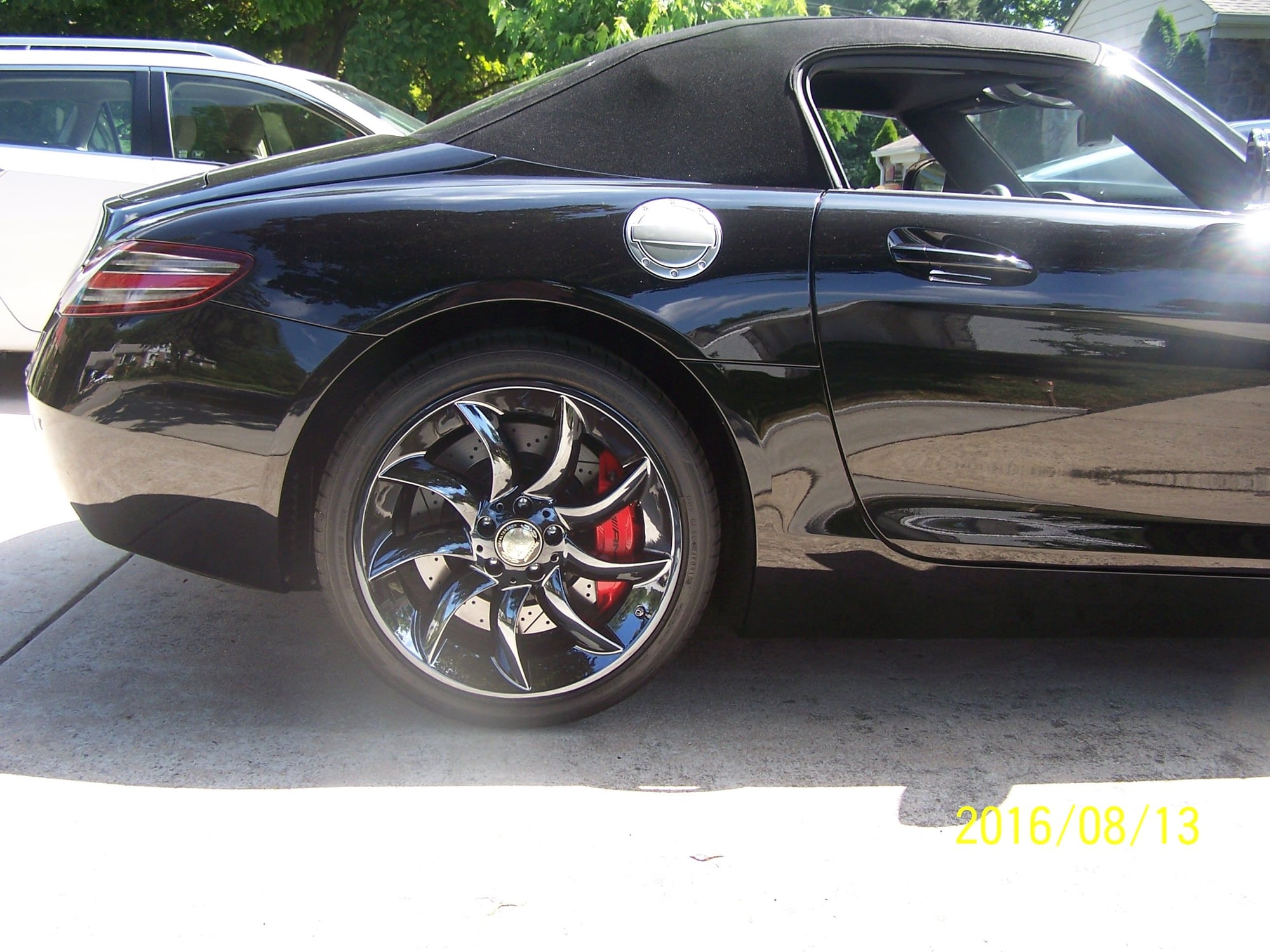 Wheels and Tires/Axles - SLR MCLAREN 2005-2009 TURBINE WHEEL  MODIFIED TO FIT 2012 AMG SLS - Used - 2011 to 2014 Mercedes-Benz SLS AMG - Wilmington, DE 19803, United States