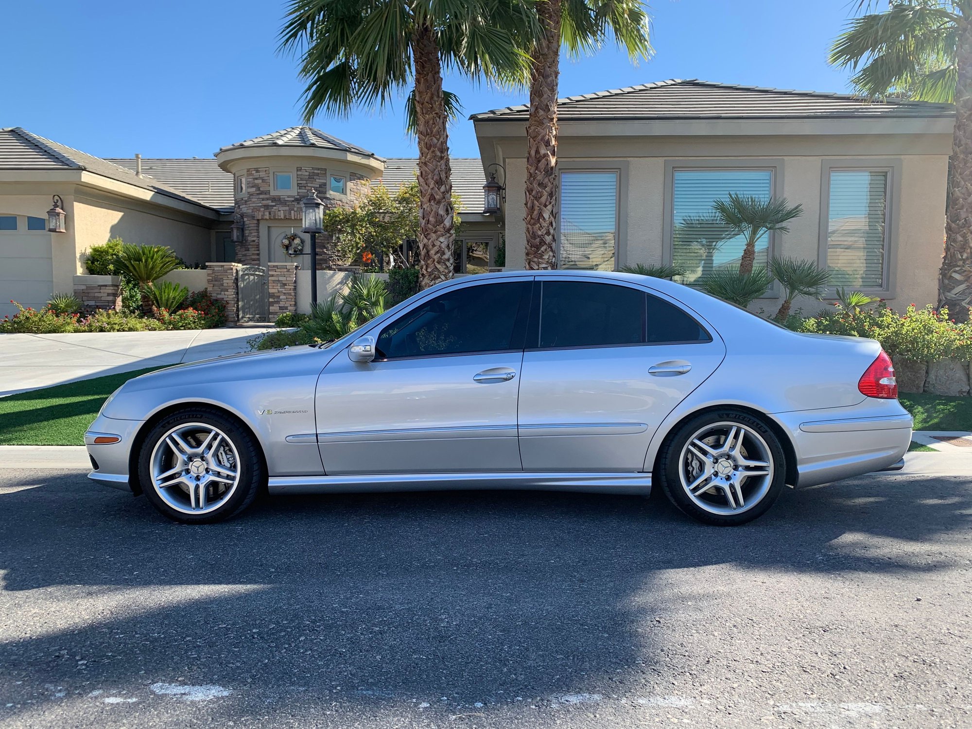 2003 Mercedes-Benz E55 AMG - 2003 Mercedes-Benz E55 AMG for sale - Used - VIN WDBUF76J73A298018 - 84,000 Miles - 8 cyl - 2WD - Automatic - Sedan - Silver - Las Vegas, NV 89141, United States
