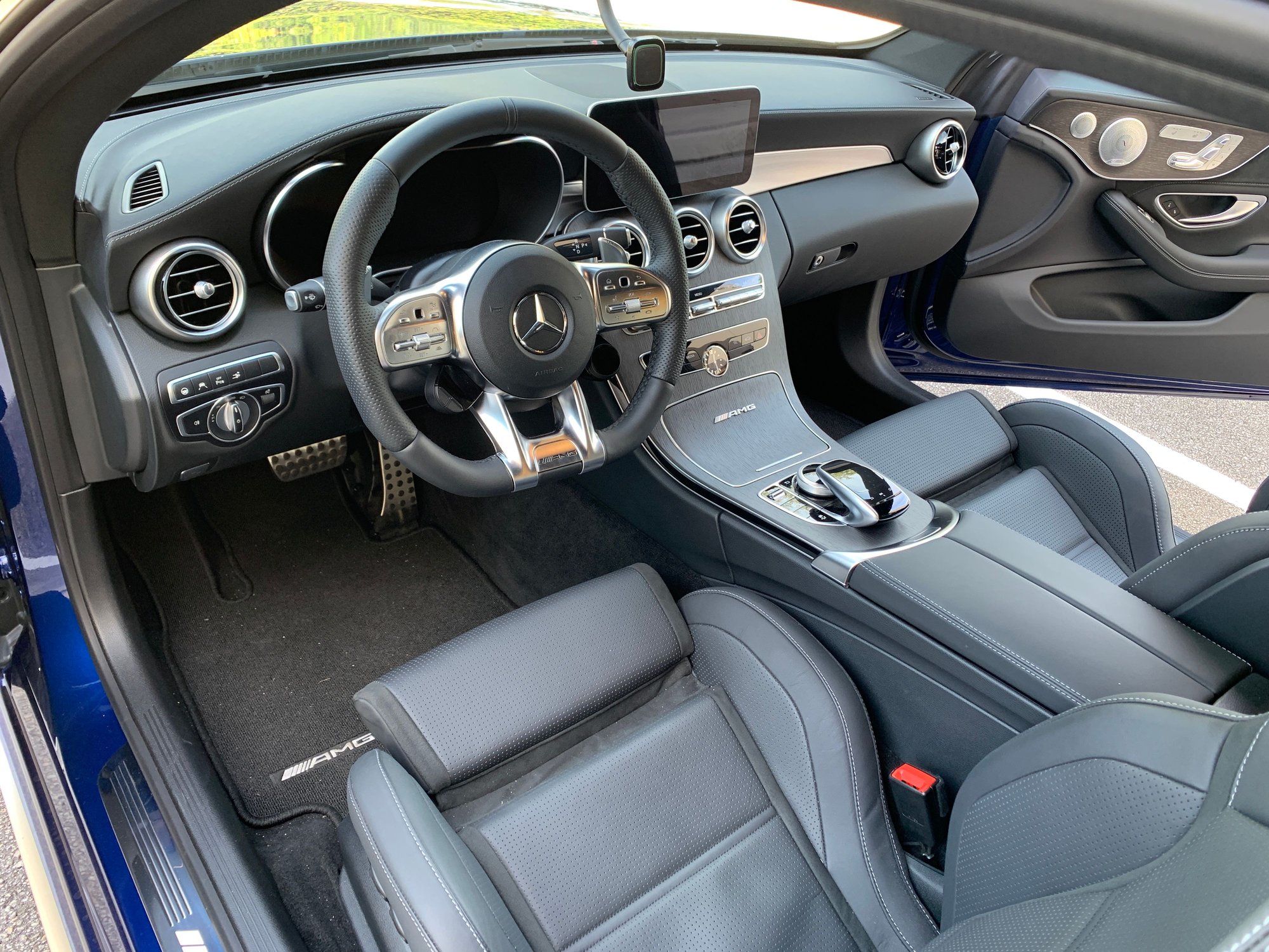 2019 Mercedes-Benz C63 AMG S - 2019 AMG C63S 2-Door Coupe ~~Save Over $15K~~No Accidents 4,092 Miles ~~~MSRP $88,585 - Used - VIN WDDWJ8HB0KF837316 - 4,092 Miles - 8 cyl - 2WD - Automatic - Coupe - Blue - Stuart, FL 34997, United States