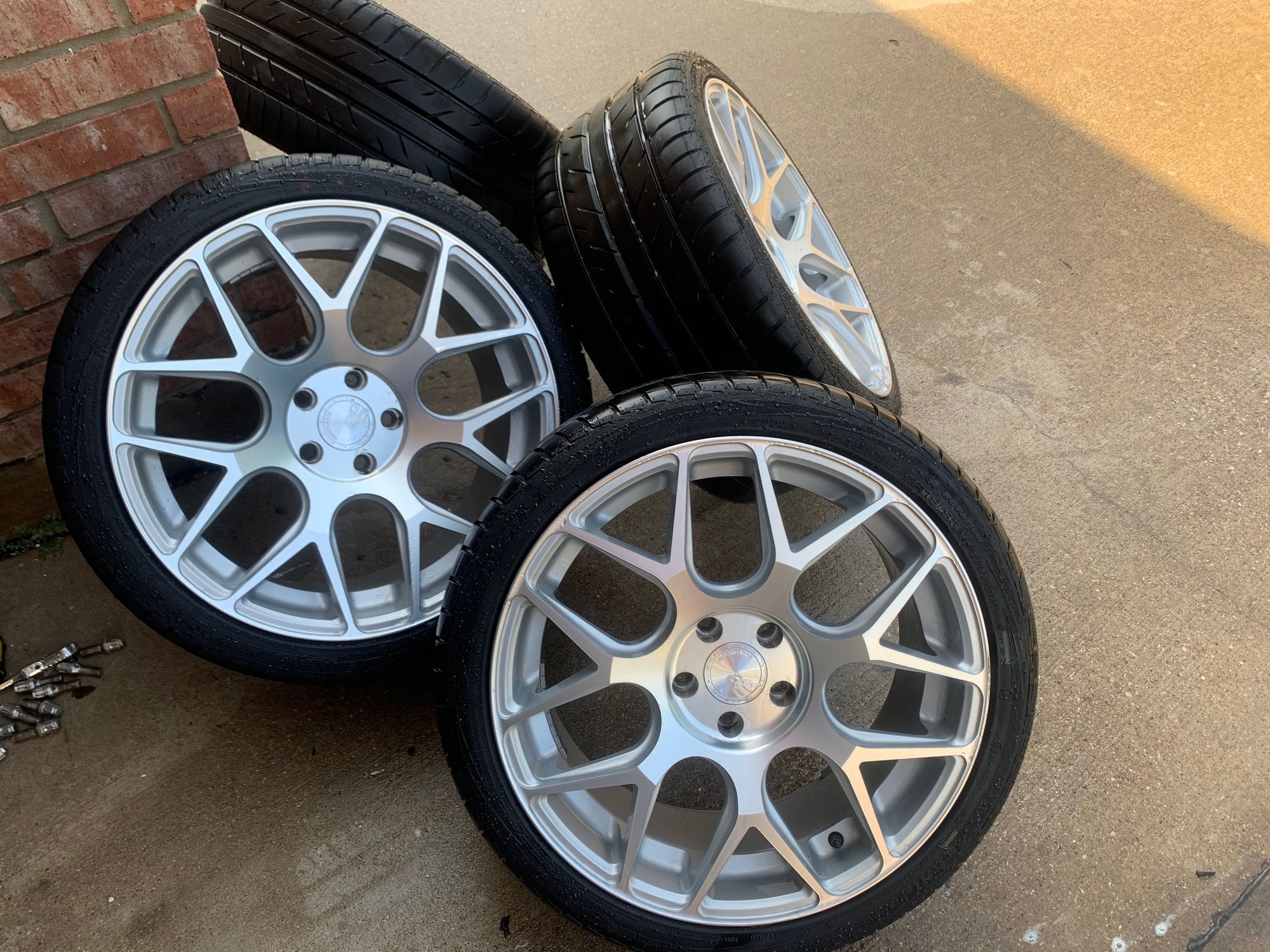 Wheels and Tires/Axles - Avant Garde M590 19x9.5 18x8.5 w tires custom offset for w211 - Used - 2003 to 2006 Mercedes-Benz E55 AMG - Dallas, TX 75024, United States