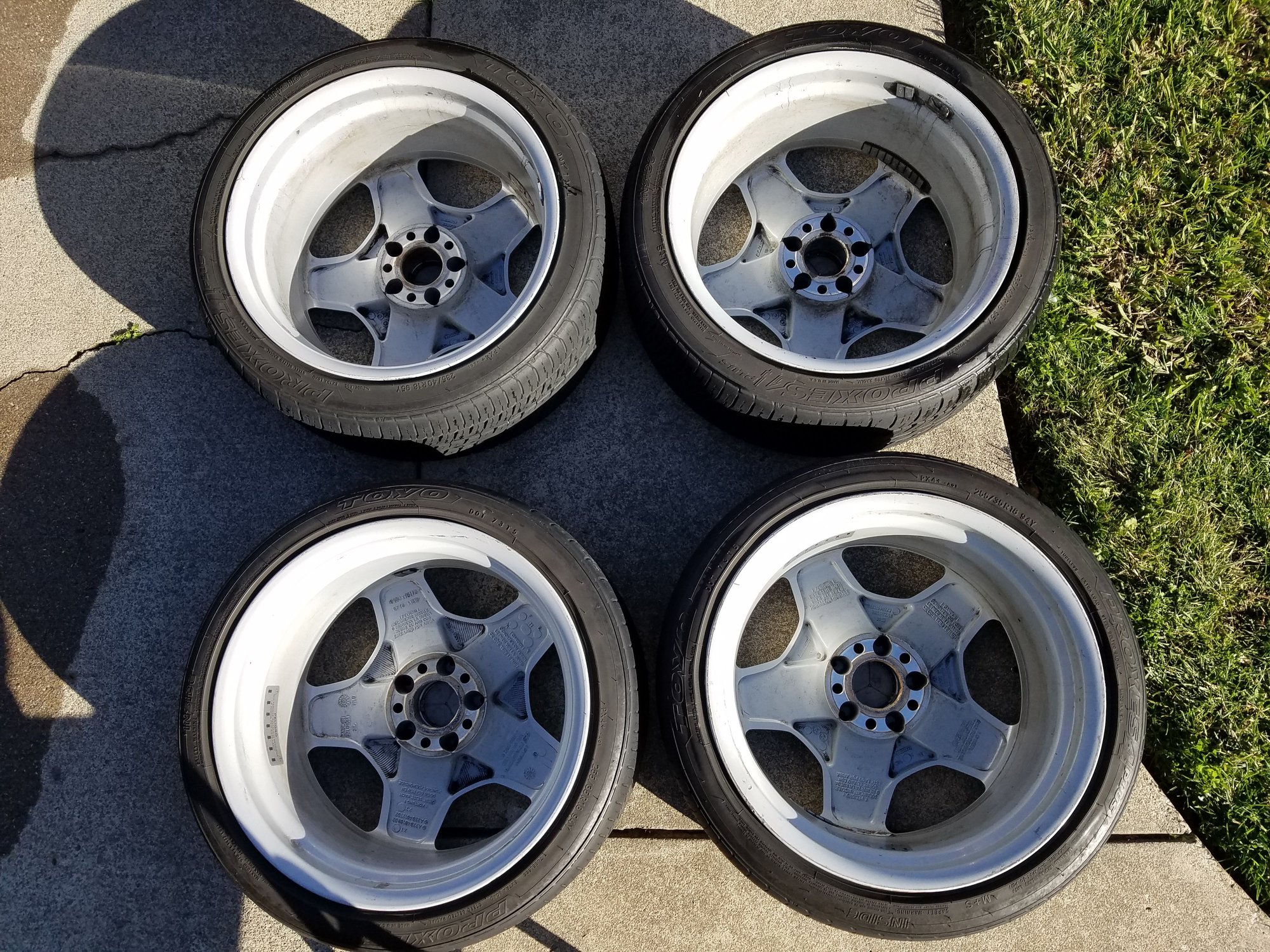 Wheels and Tires/Axles - 18" STAGGERED AMG MONOBLOCKS - Used - All Years Mercedes-Benz All Models - Sacramento, CA 95821, United States