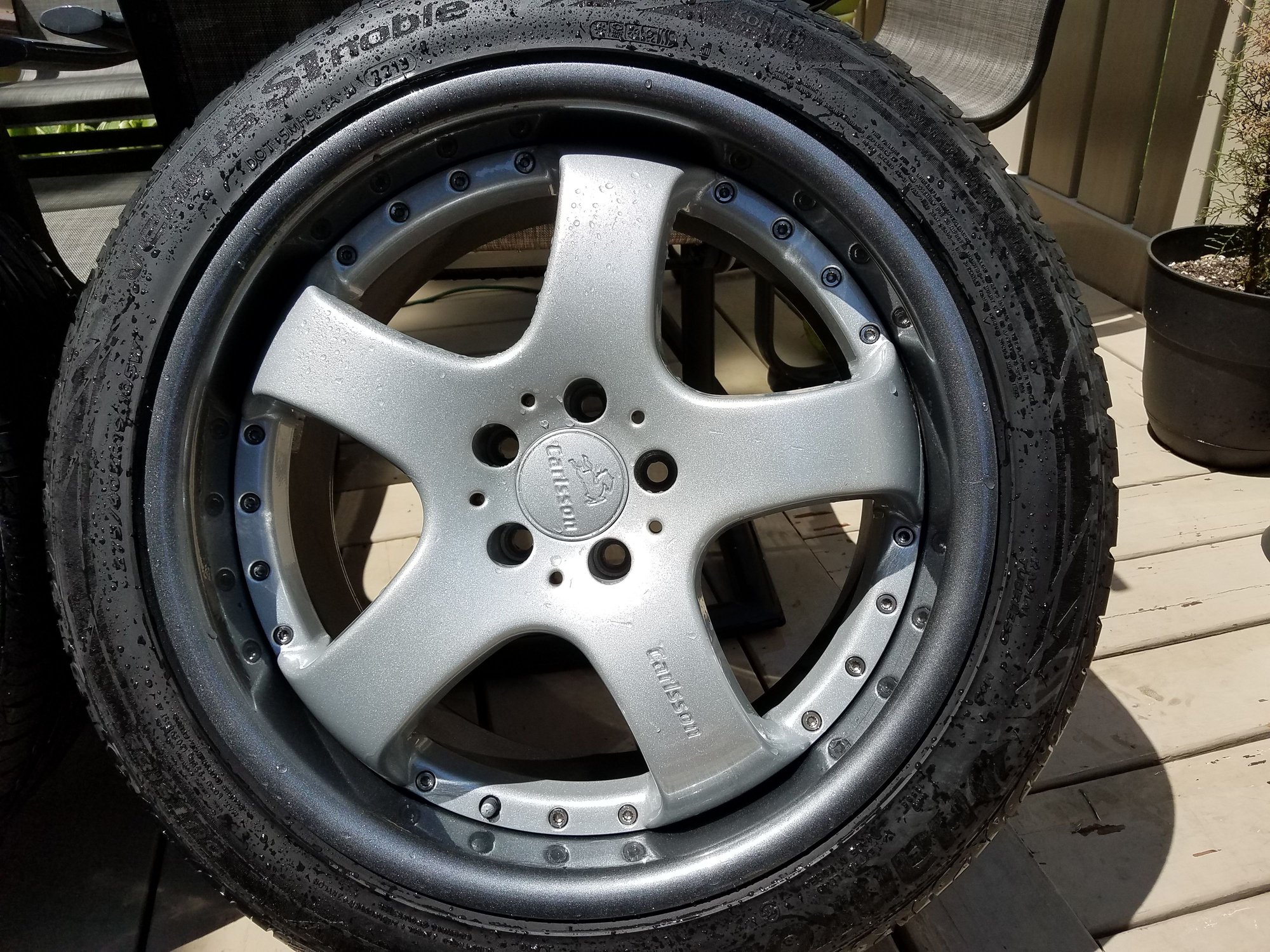 Wheels and Tires/Axles - FS: Carlsson 2/5 Wheels SUPER RARE Staggered 19x9 and 19x10 central NJ - Used - Parlin, NJ 08859, United States