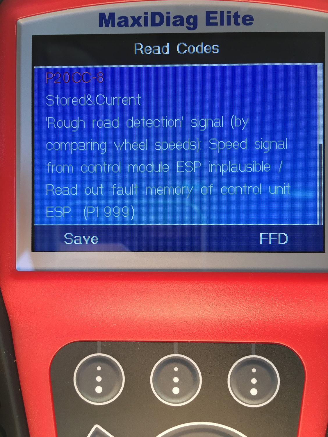 car scanner check egr