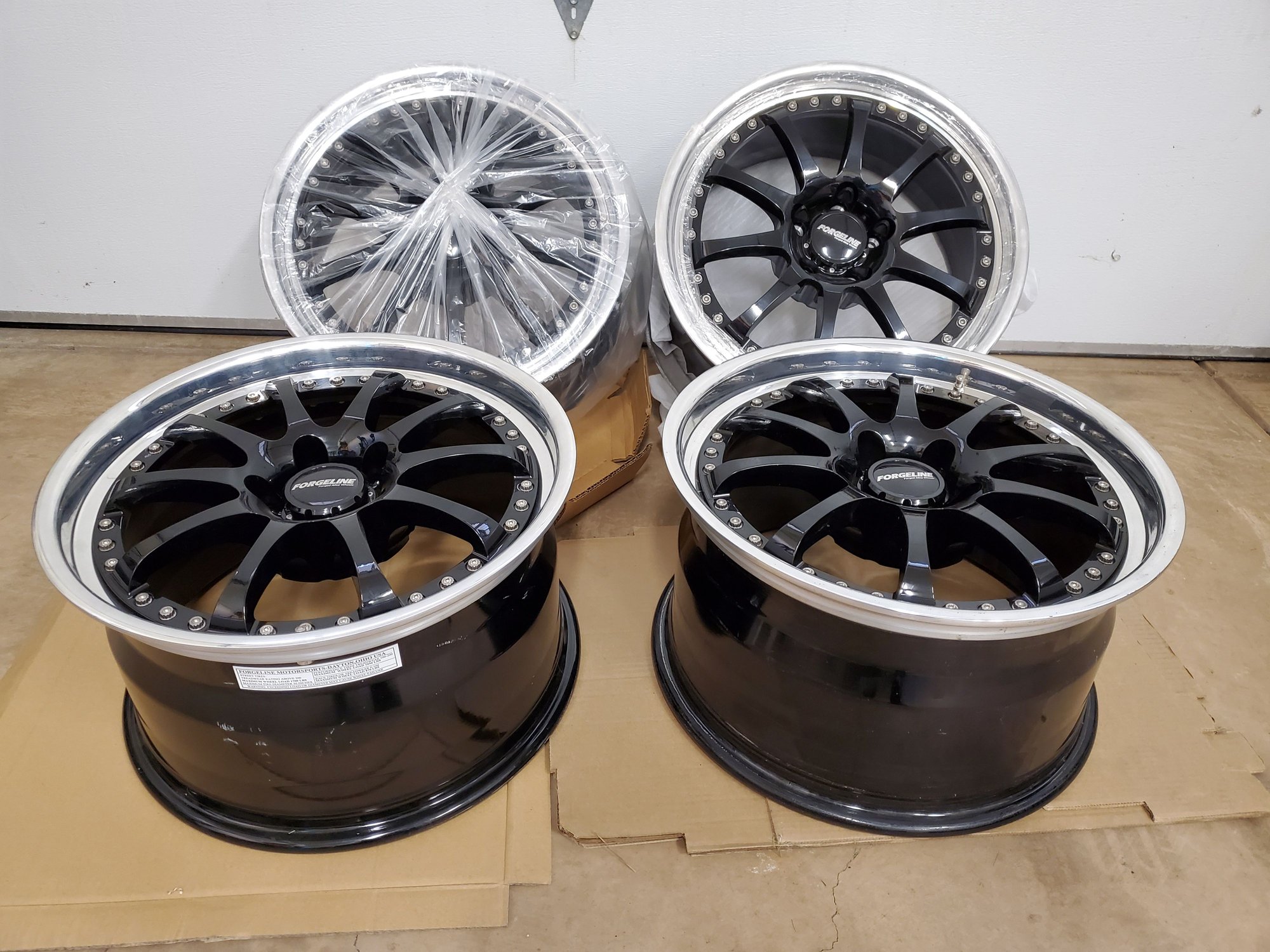 Wheels and Tires/Axles - 18" Forgline ZX3 3-Piece Forged Wheels New - New - 0  All Models - Sf Bay Area, CA 94510, United States