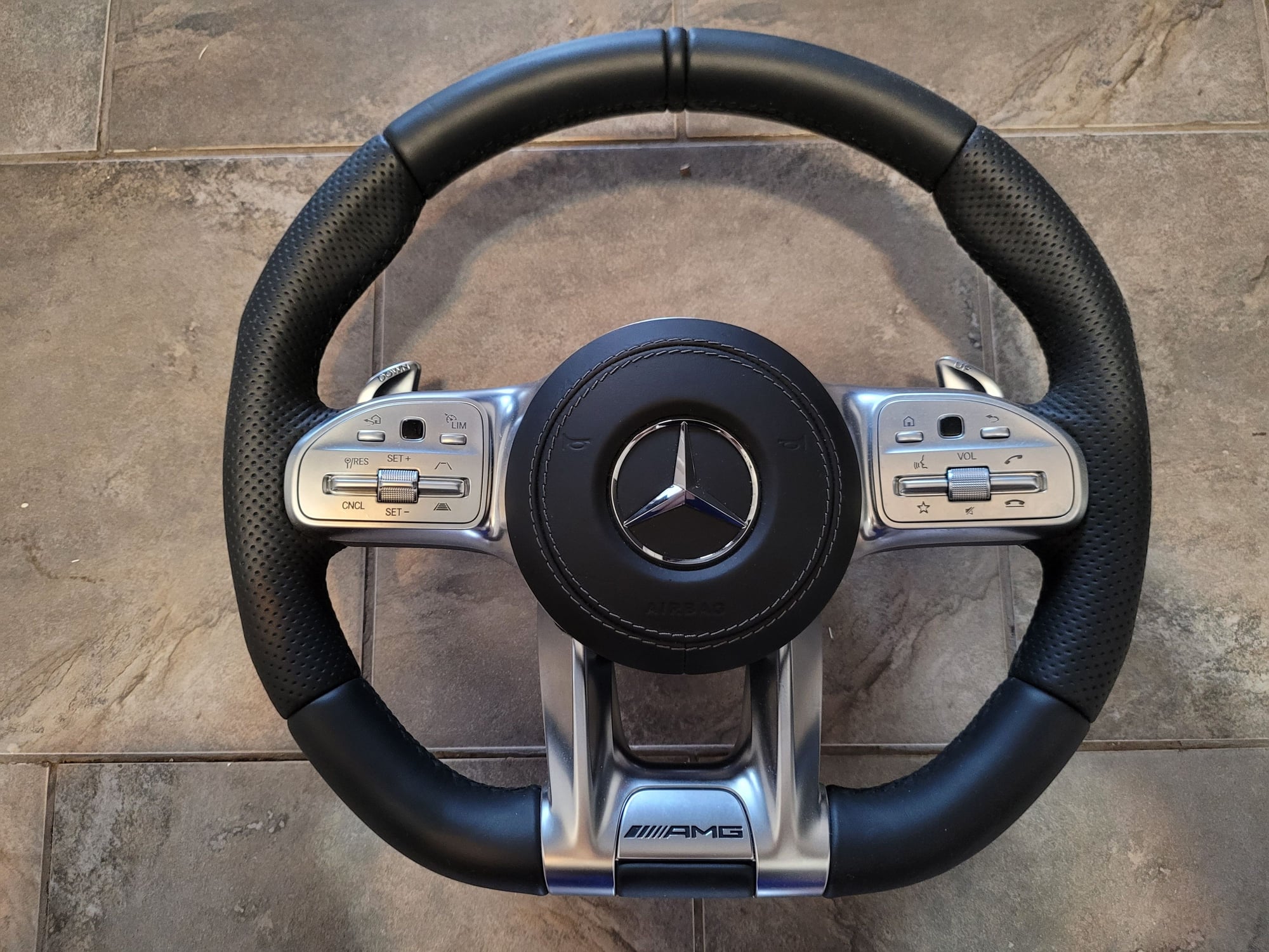 Interior/Upholstery - 2018 - 2020 W222 S63 AMG Heated Steering Wheel Complete with Pre-Facelift Module - New - 2014 to 2020 Mercedes-Benz S63 AMG - Niagara Falls, NY 14302, United States