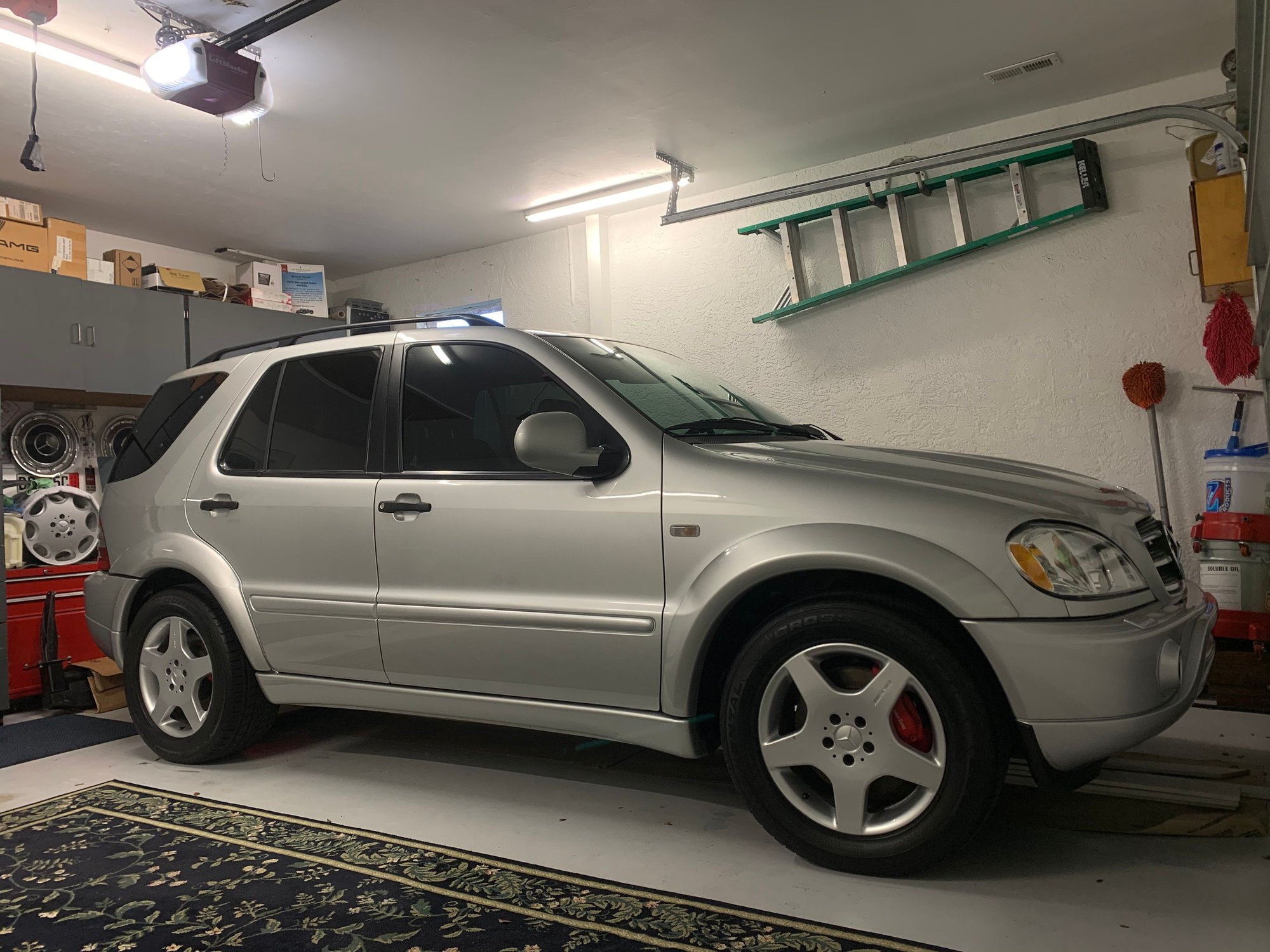 2001 Mercedes-Benz ML55 AMG - Mercedes ML55 AMG - $12,400 (Fort Myers, FL) - Used - VIN 4JGAB74E71A244491 - 167,000 Miles - 8 cyl - 4WD - Automatic - SUV - Silver - Fort Myers, FL 33967, United States