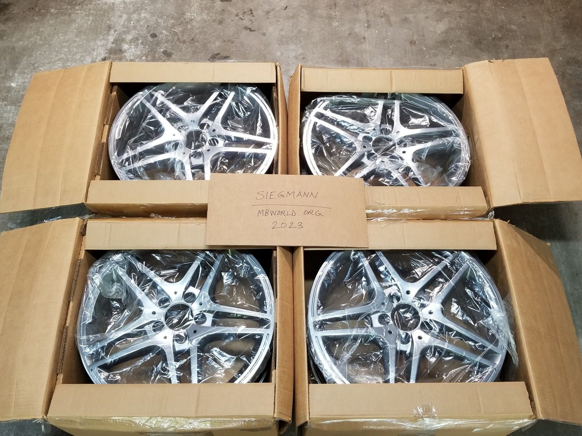 Wheels and Tires/Axles - Genuine W204 C63 AMG Wheels, 18x9 & 18x8 - Used - 0  All Models - Bradenton, FL 34243, United States