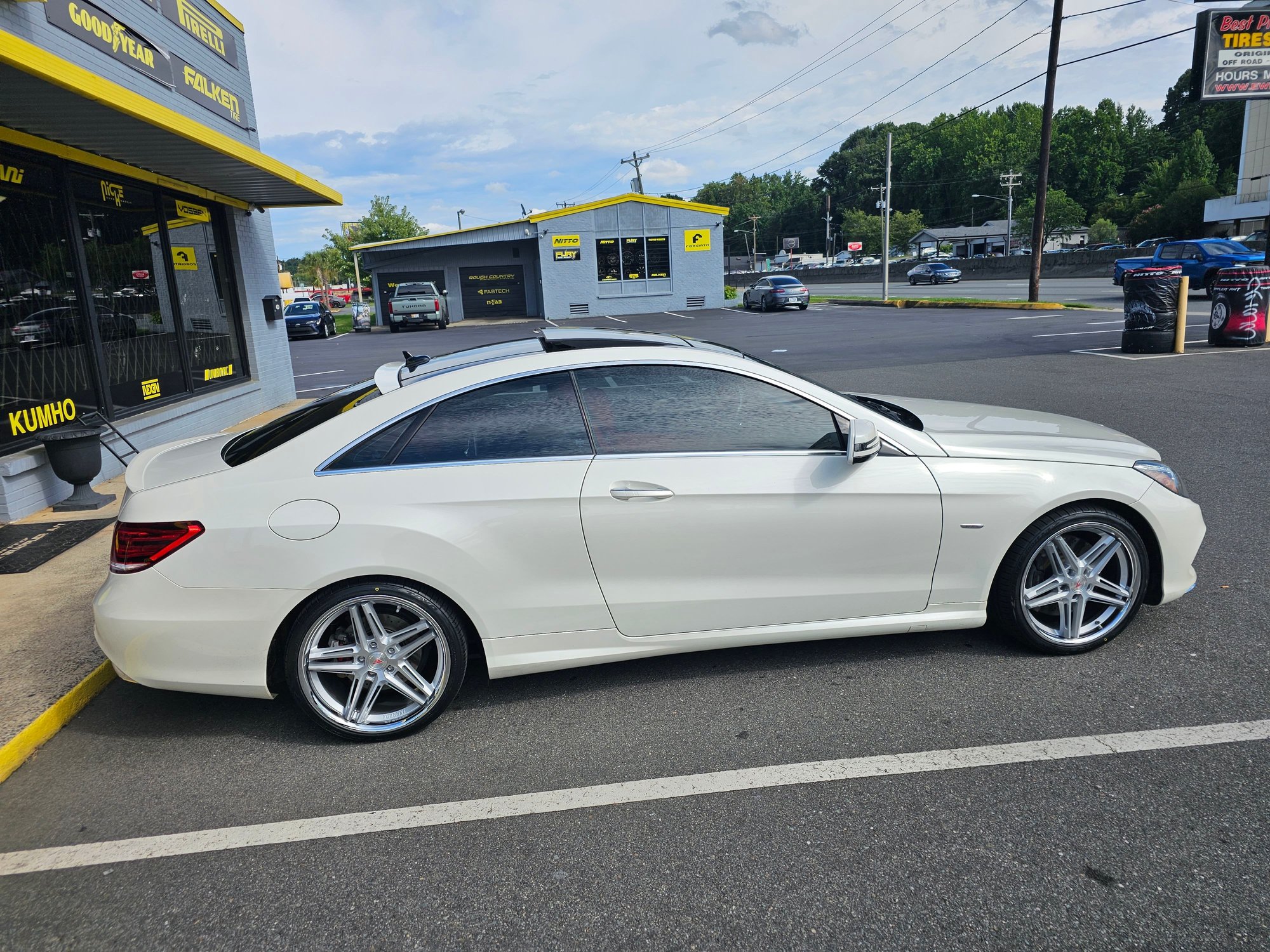 2017 Mercedes-Benz E550 - 2017 E550 Coupe. Last year of the E550 - Used - VIN WDDKJ7DBXHF355878 - 85,500 Miles - 8 cyl - 2WD - Automatic - Coupe - White - Charlotte, NC 28227, United States