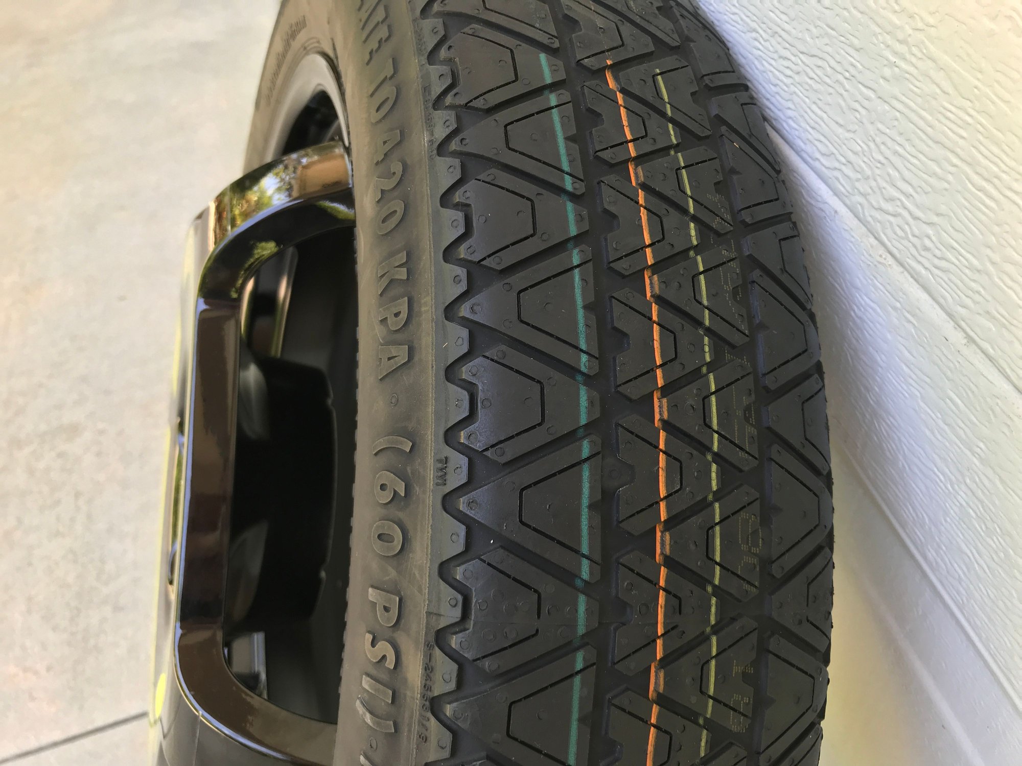 Wheels and Tires/Axles - MERCEDES 18" OEM spare donut wheel 18x4.5 et36 A2124013302 & 135/80R18 104M tire - New - 0  All Models - Sarasota, FL 34233, United States