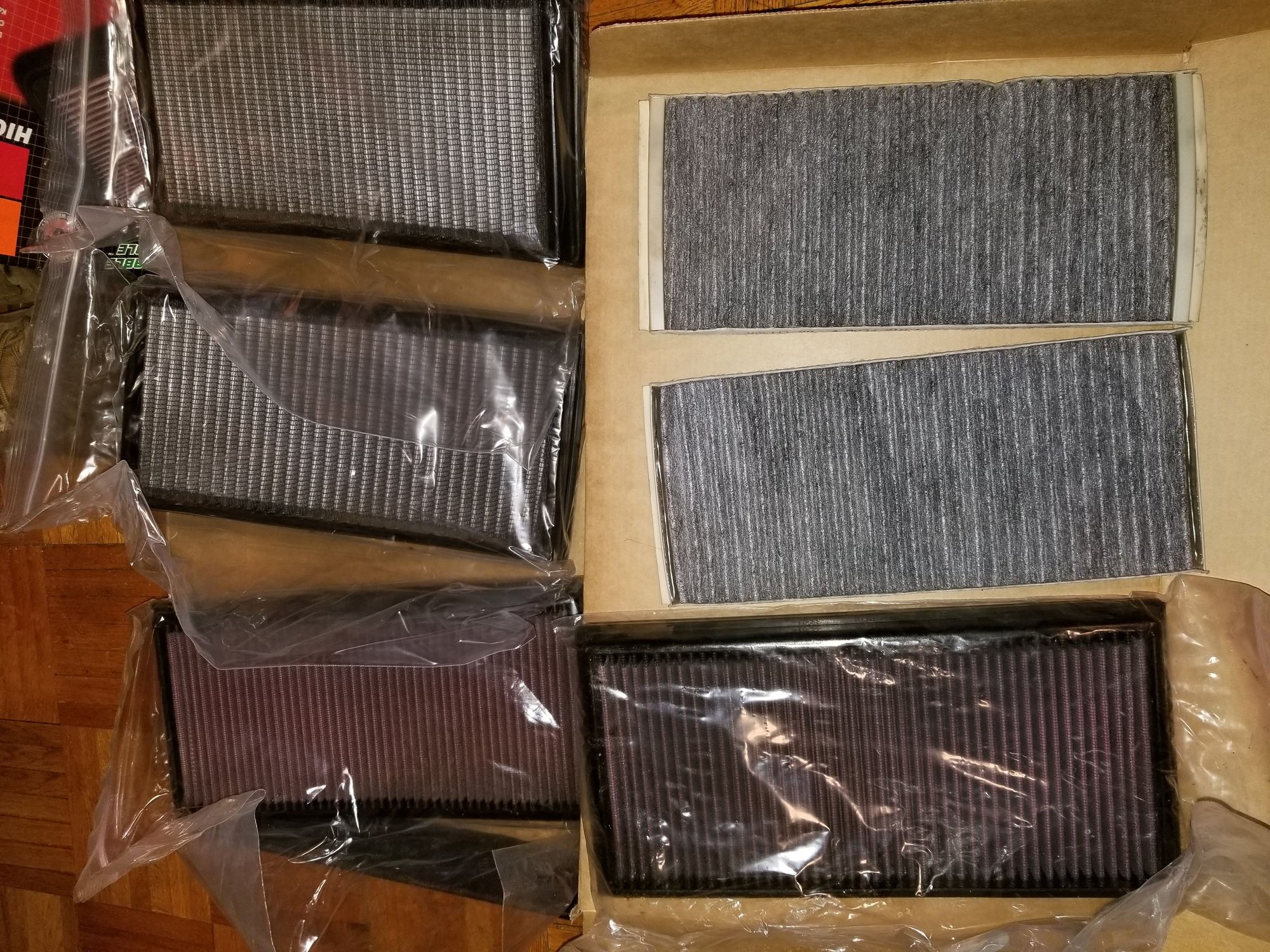 Engine - Intake/Fuel - M156 6.3 K&N, AFE Dry filters - Used - COLONIA, NJ 07067, United States