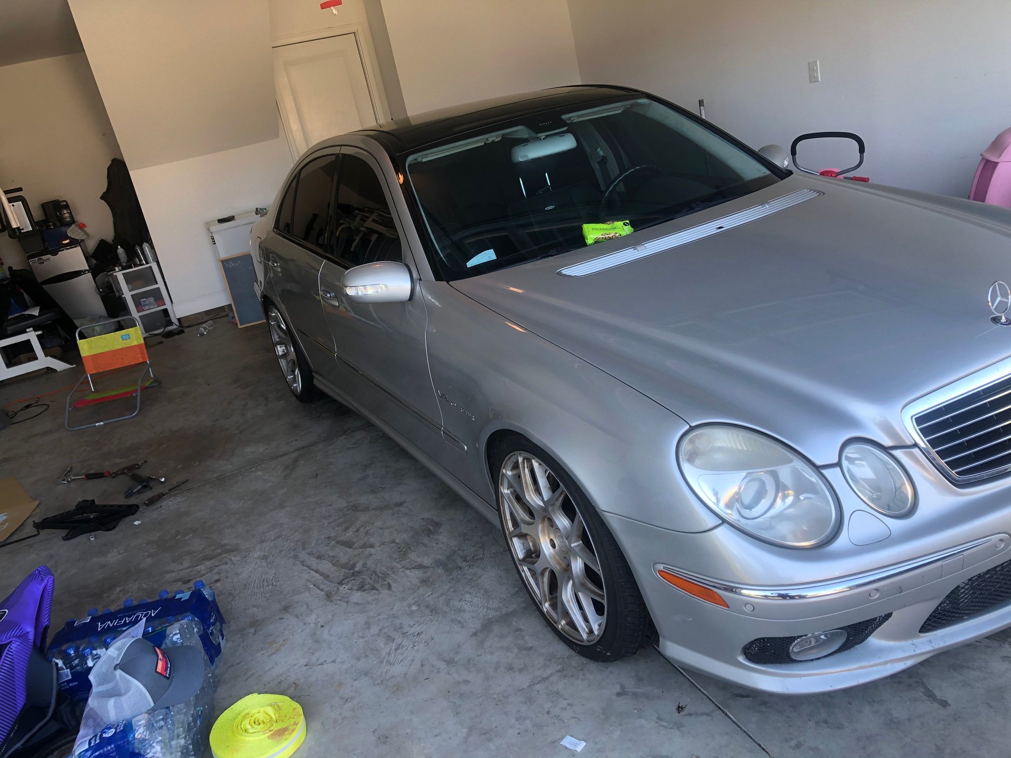 2004 Mercedes-Benz E55 AMG - E55 83,xxx miles - Used - VIN WDBUF76J44A549630 - 83,452 Miles - 8 cyl - 2WD - Automatic - Sedan - Silver - Trinity, NC 27370, United States
