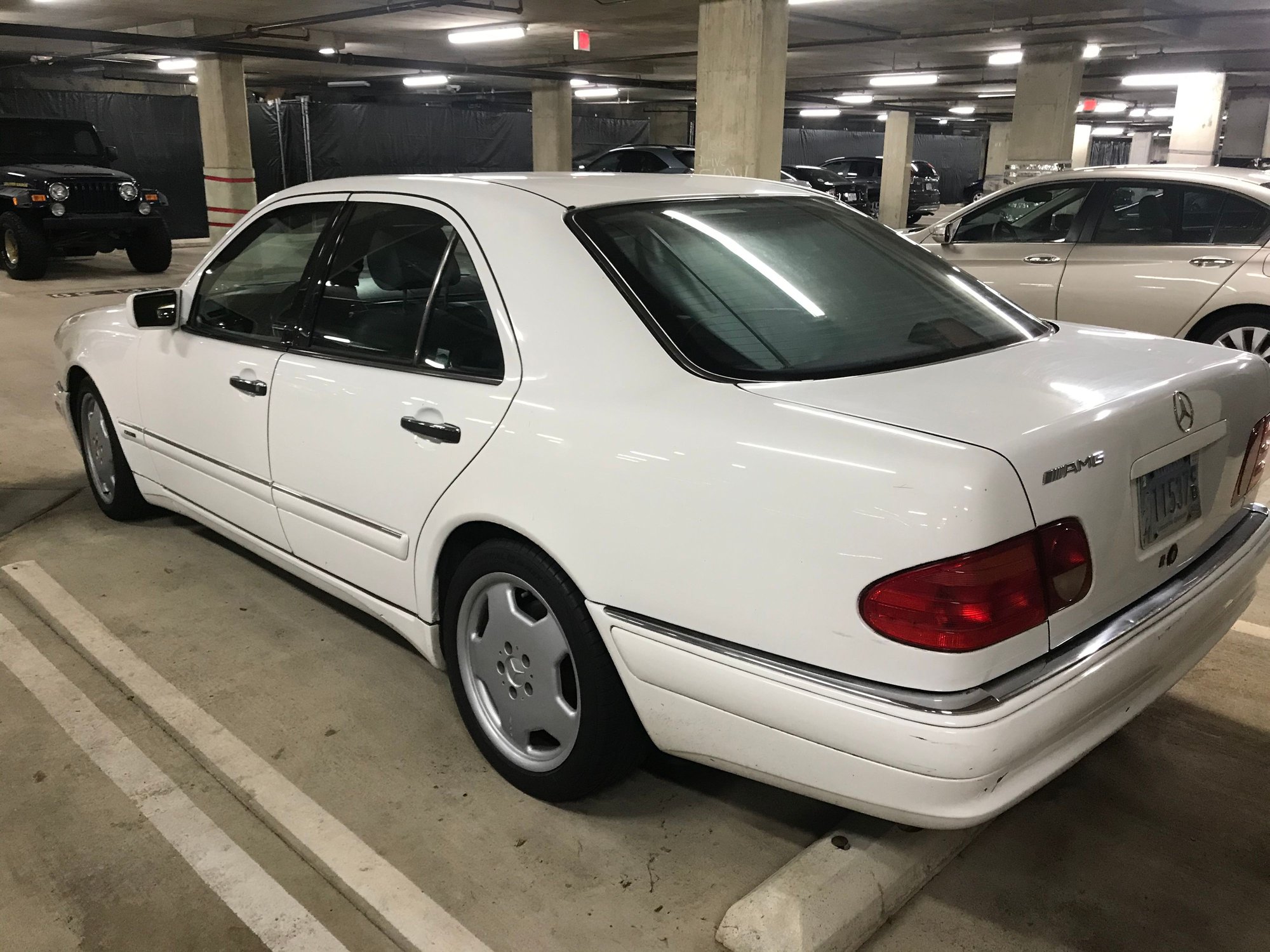 1997 Mercedes-Benz E420 - FS 1997 E420 Sport Parts Car RUNS AND DRIVES - Used - VIN WDBJF72FXVA237043 - 170,000 Miles - 8 cyl - 2WD - Automatic - Sedan - White - Vienna, VA 22180, United States