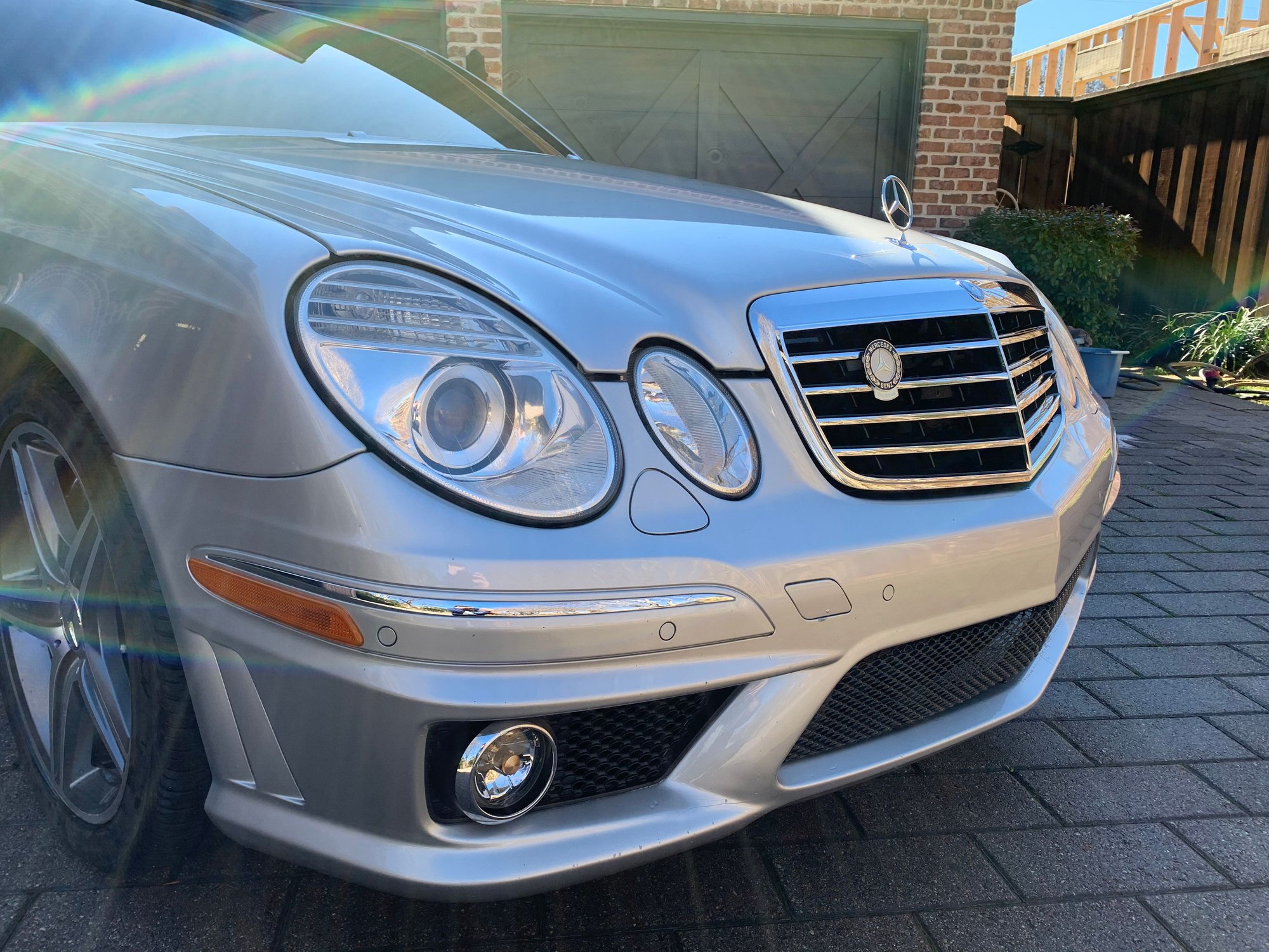 2005 Mercedes-Benz E55 AMG - 2005 Mercedes-Benz E55 AMG - Ultra luxury super saloon (DISTRONIC) - Used - VIN WDBUF76J25A662753 - 8 cyl - 2WD - Automatic - Sedan - Silver - Dallas, TX 75230, United States