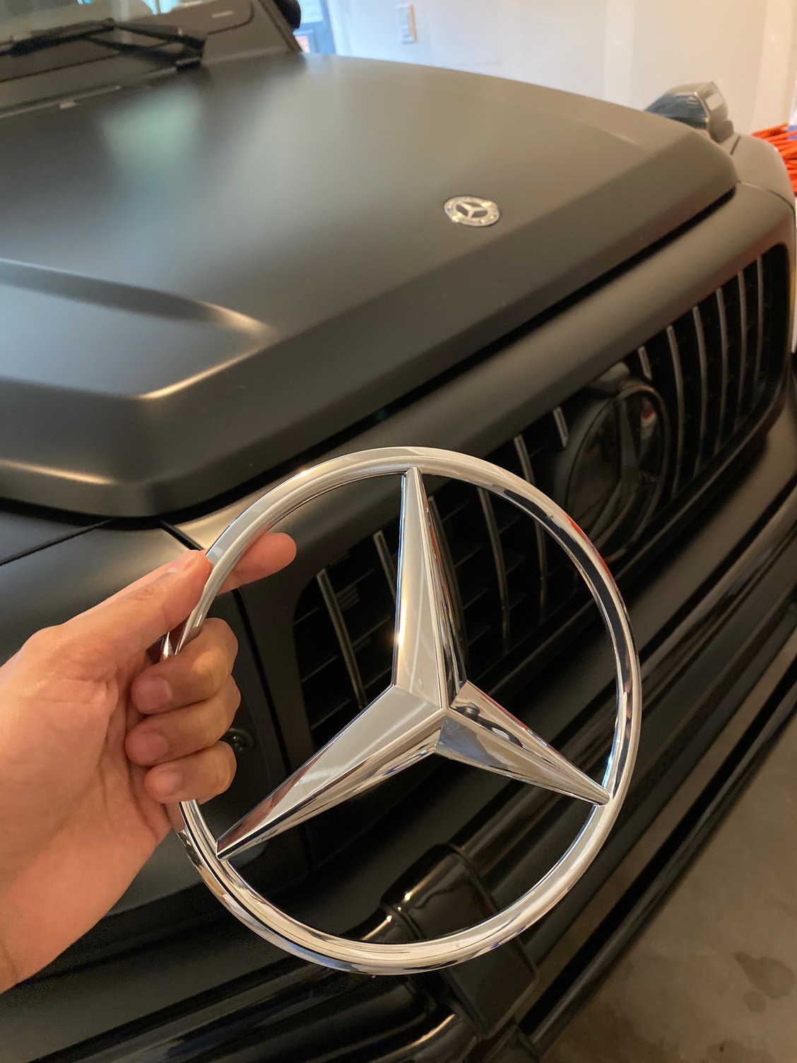 Removing Front Grille Star on 2019+ G63 -  Forums