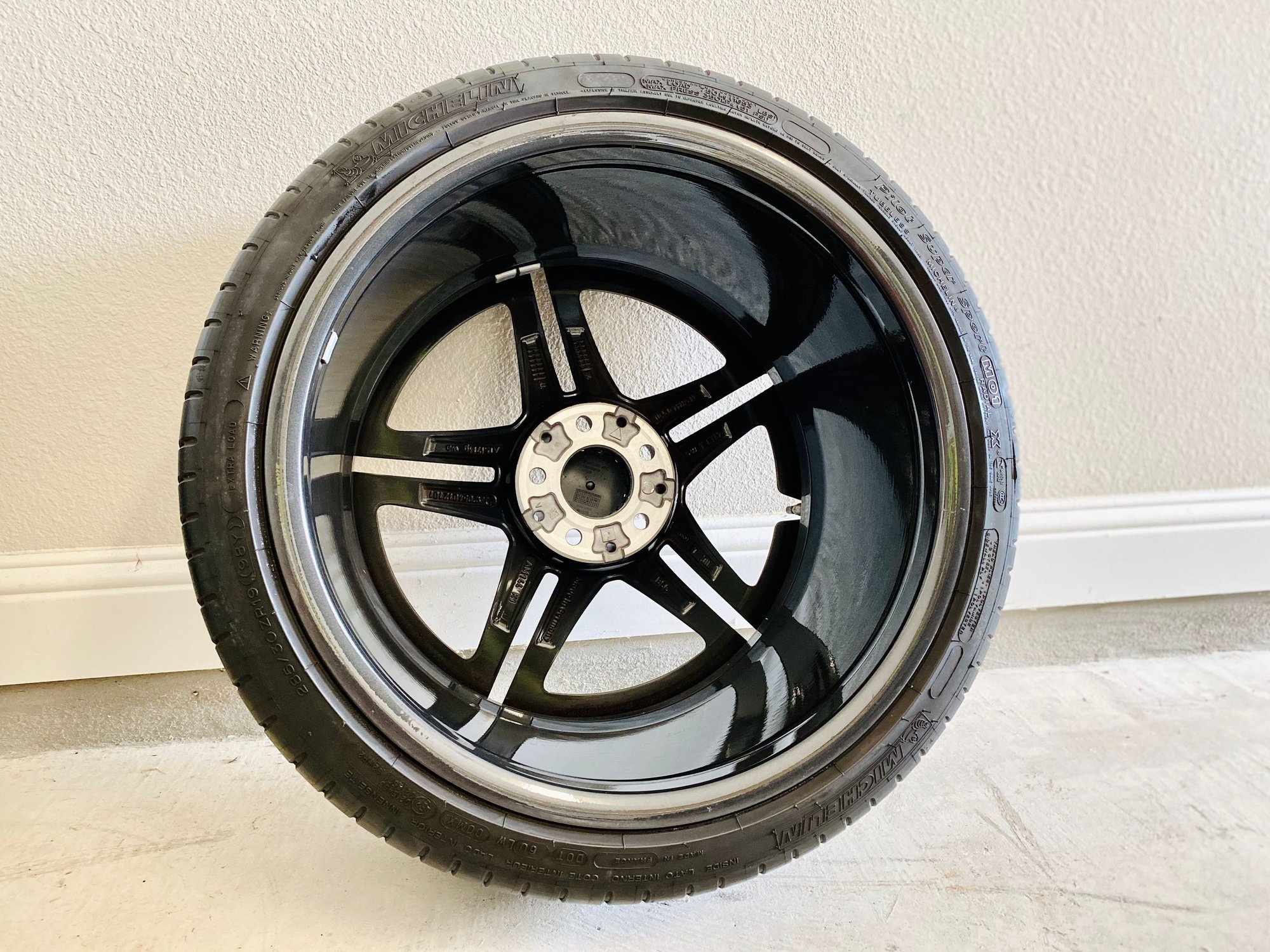 Wheels and Tires/Axles - OEM 2019 AMG C63S 5-Spoke Wheels with Michelin PSS Tires - New - 2019 to 2020 Mercedes-Benz C63 AMG S - Austin, TX 78739, United States