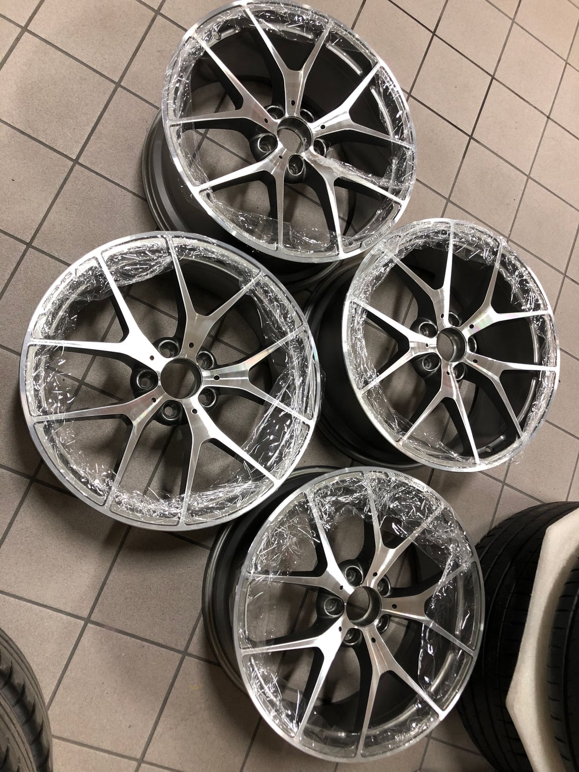 Wheels and Tires/Axles - Forged 507 C63 rims with Pilot Super Sports - Used - 2008 to 2018 Mercedes-Benz C63 AMG - Toronto, ON L3R4T1, Canada