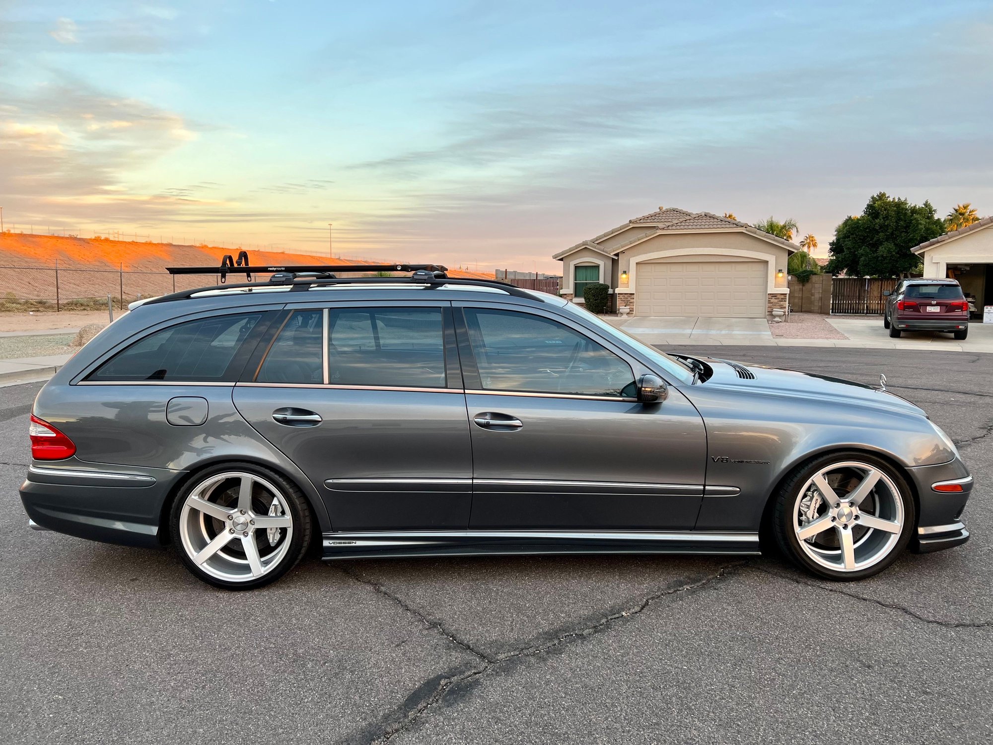 2005 Mercedes-Benz E55 AMG - 2005 E55 AMG Wagon - Used - VIN WDBUH76J65A756516 - 136,100 Miles - 8 cyl - 2WD - Automatic - Wagon - Gray - Phoenix, AZ 85050, United States