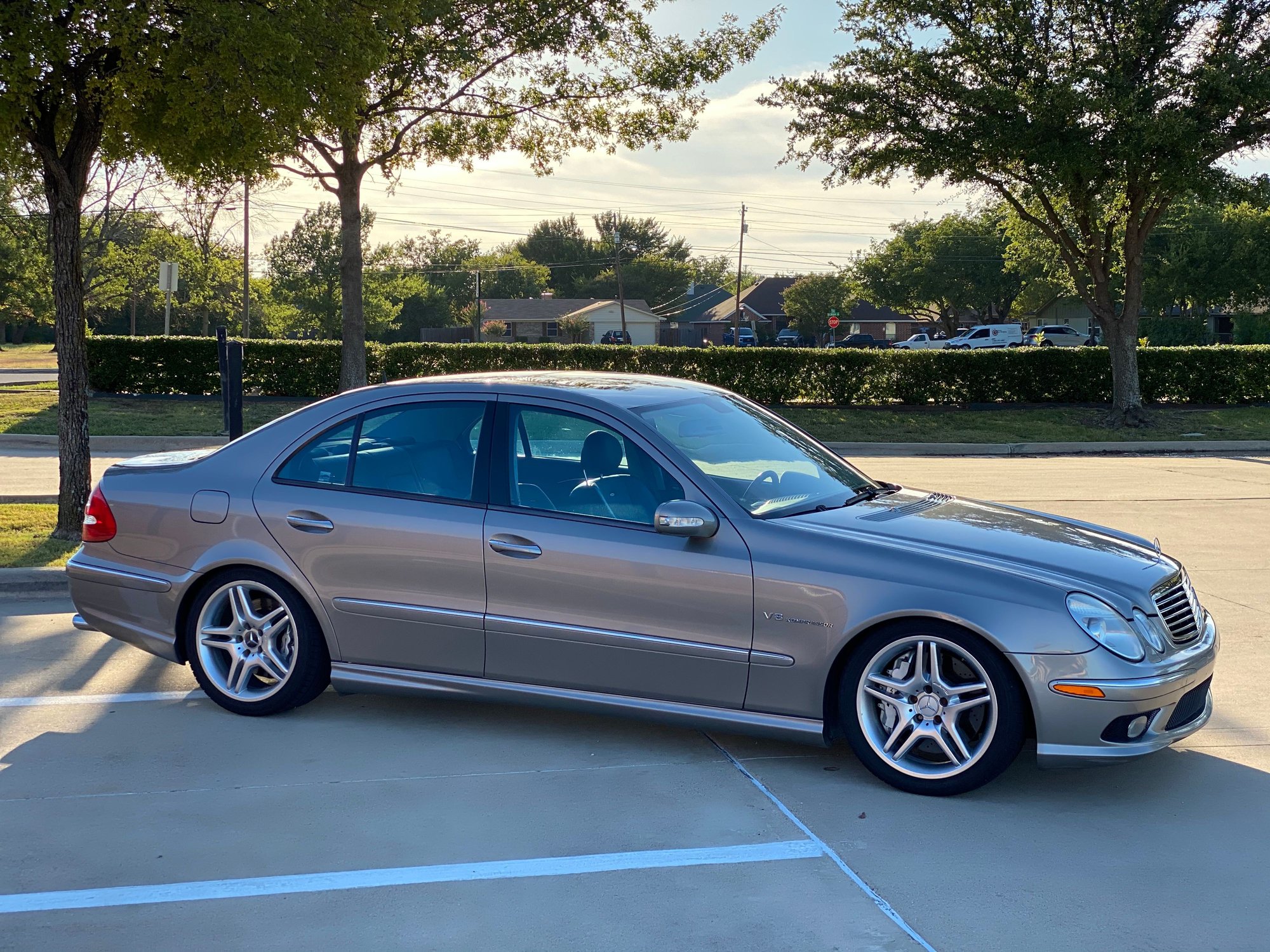2003 Mercedes-Benz E55 AMG - 2003 E55 AMG Cubanite/Merlot *IMMACULATE WITH SERVICE RECORDS* - Used - VIN WDBUF76J83A265416 - 122,890 Miles - 8 cyl - 2WD - Automatic - Sedan - Beige - Keller, TX 76248, United States
