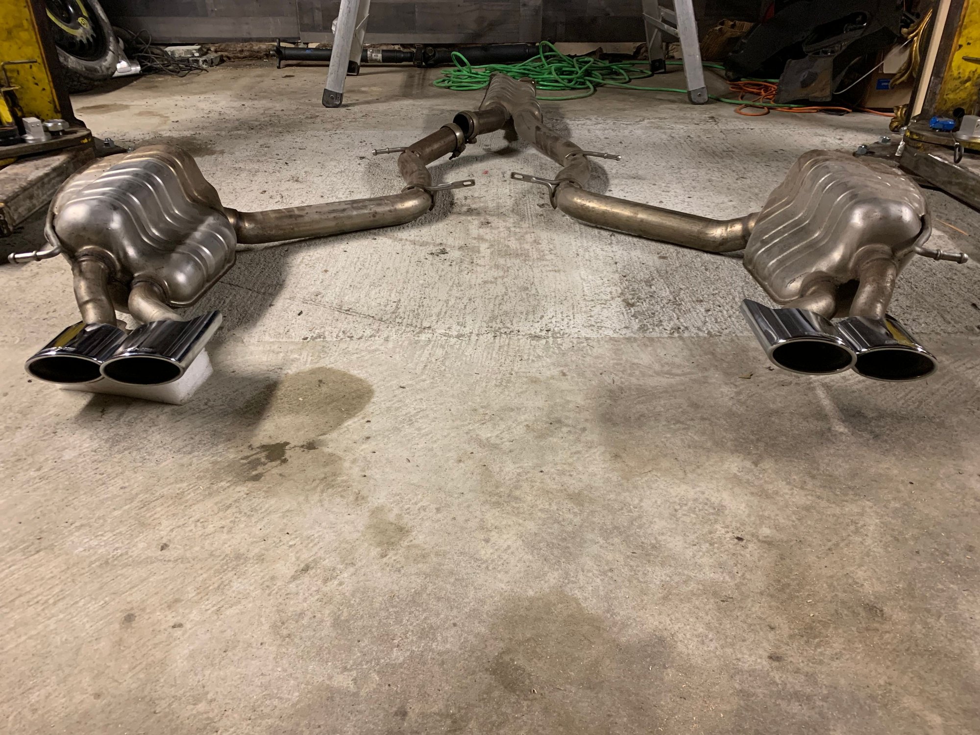 Engine - Exhaust - 2006 E55 stock oem exhaust - Used - College Point, NY 11356, United States