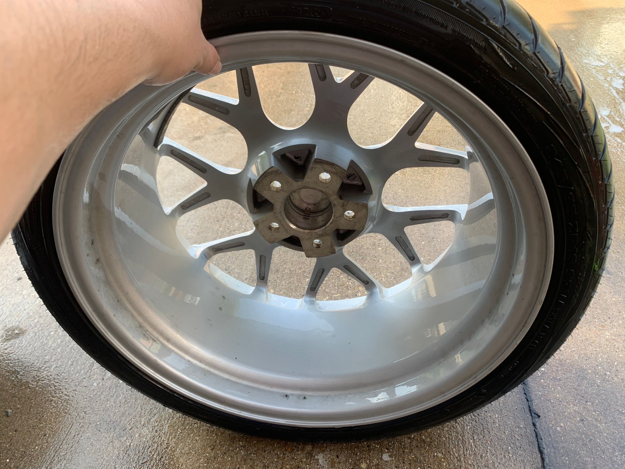 Wheels and Tires/Axles - Avant Garde M590 19x9.5 18x8.5 w tires custom offset for w211 - Used - 2003 to 2006 Mercedes-Benz E55 AMG - Dallas, TX 75024, United States