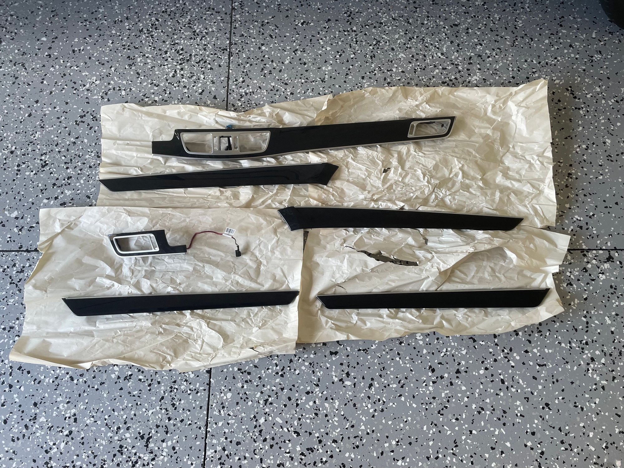 Interior/Upholstery - W212 E63S Black Ash Wood OEM Trim - Used - 2014 to 2016 Mercedes-Benz E63 AMG S - Jacksonville, FL 32080, United States