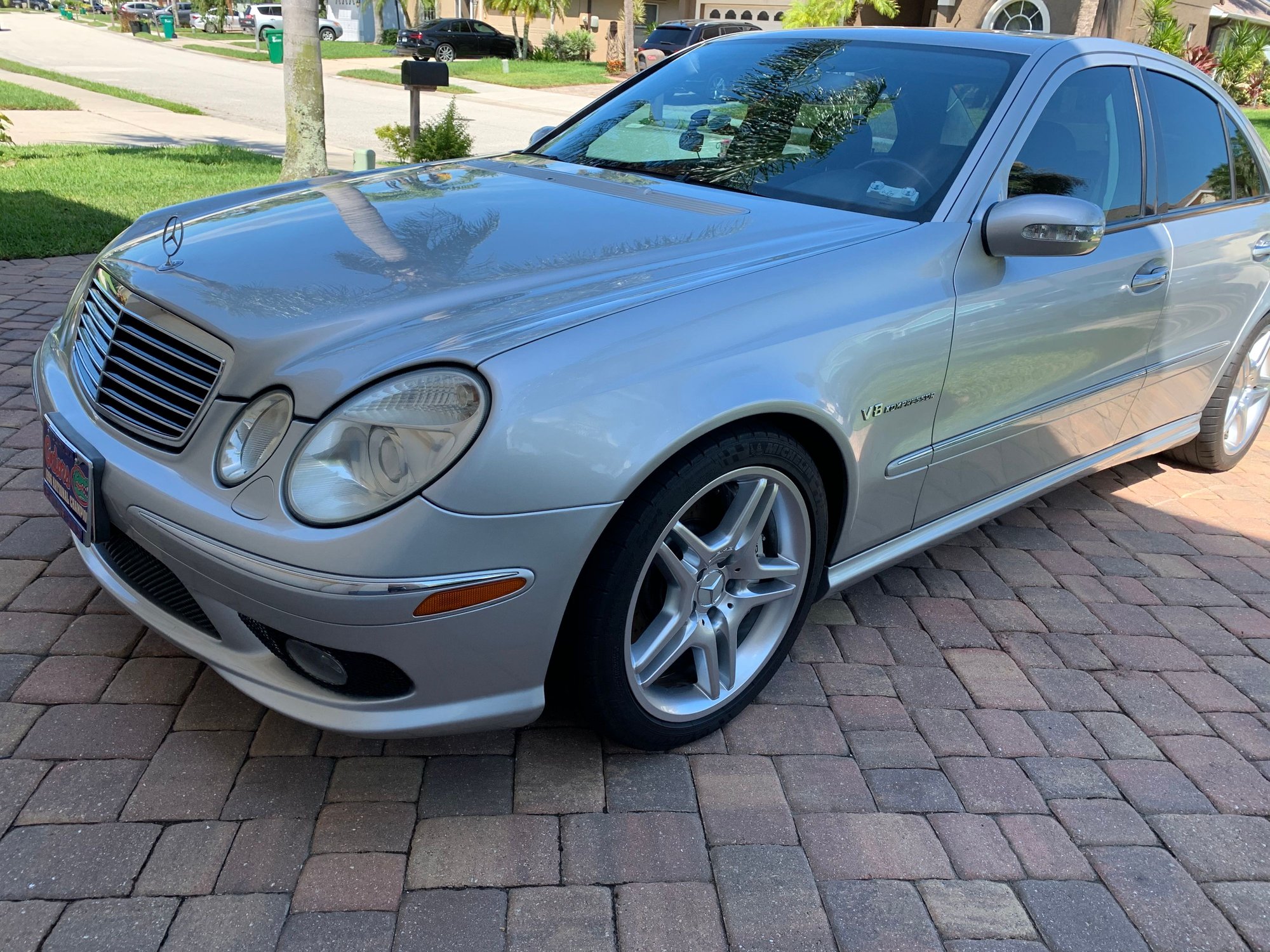 2005 Mercedes-Benz E55 AMG - 2005 E55 with upgrades in FL - Used - VIN WDBUFJ7J75AXXXXXX - 90,112 Miles - 8 cyl - 2WD - Automatic - Sedan - Silver - Melbourne, FL 32901, United States