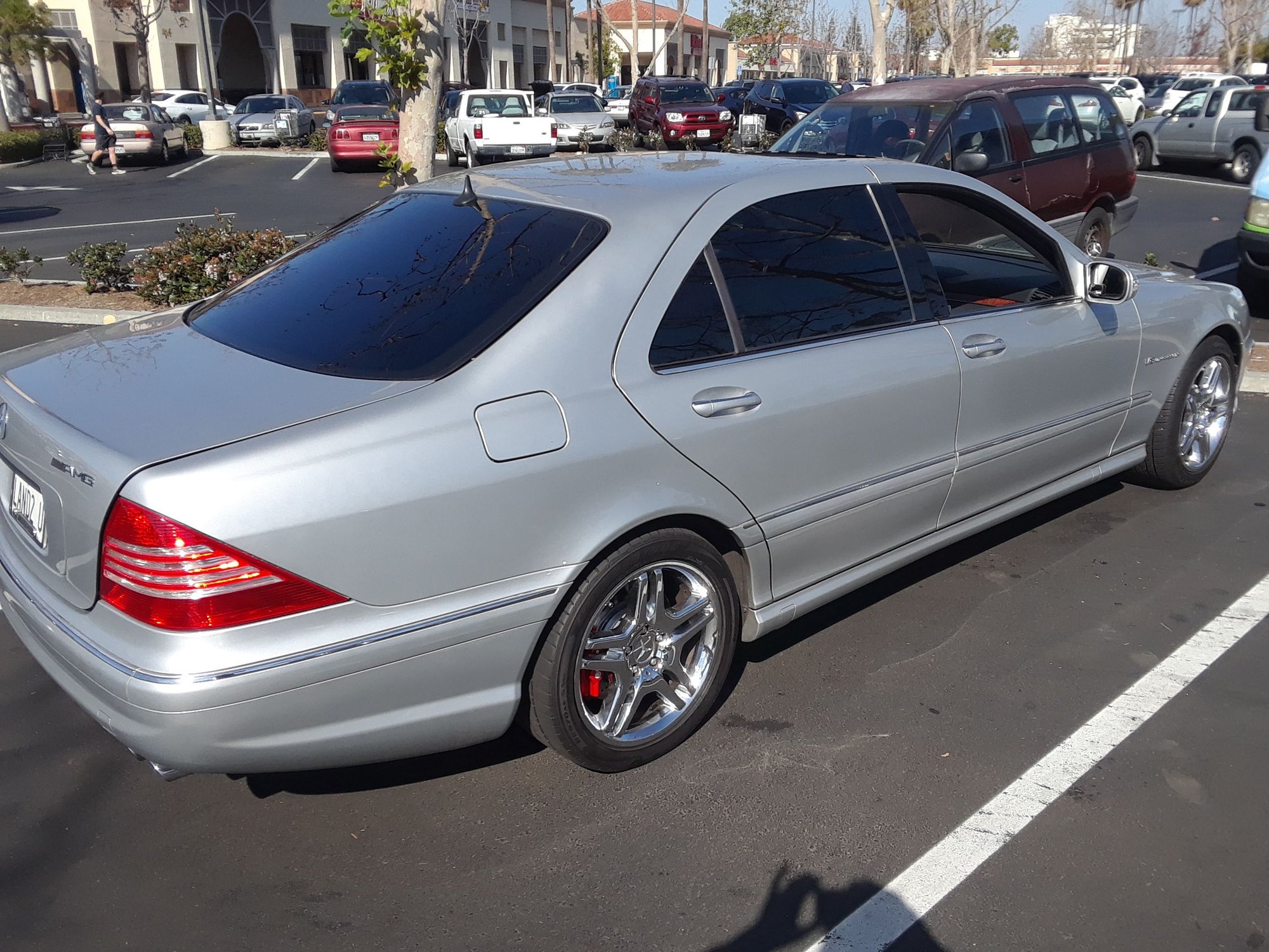 2003 Mercedes-Benz S55 AMG - 2003 MERCEDES S55 (restored), Over $4000 spent! - Used - VIN wdbng74j73a320717 - 118,000 Miles - 8 cyl - 2WD - Automatic - Sedan - Silver - Fountain Valley, CA 92708, United States