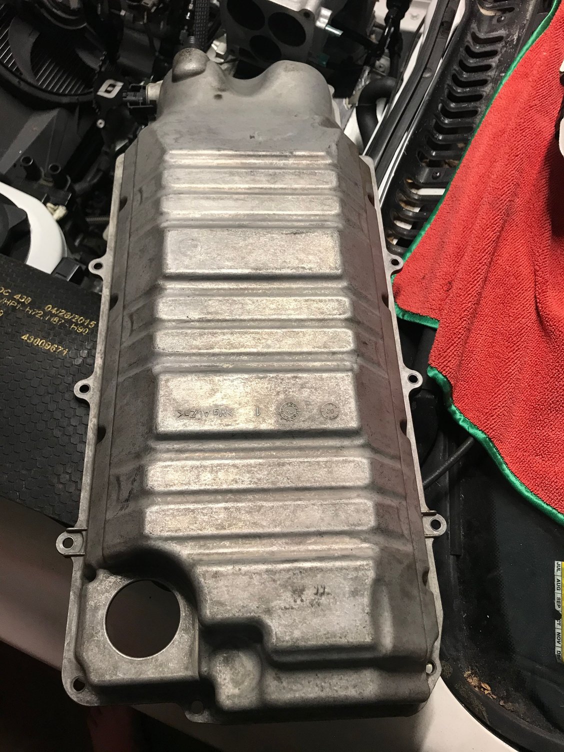 M156 intake manifold center plate cover gasket Forums