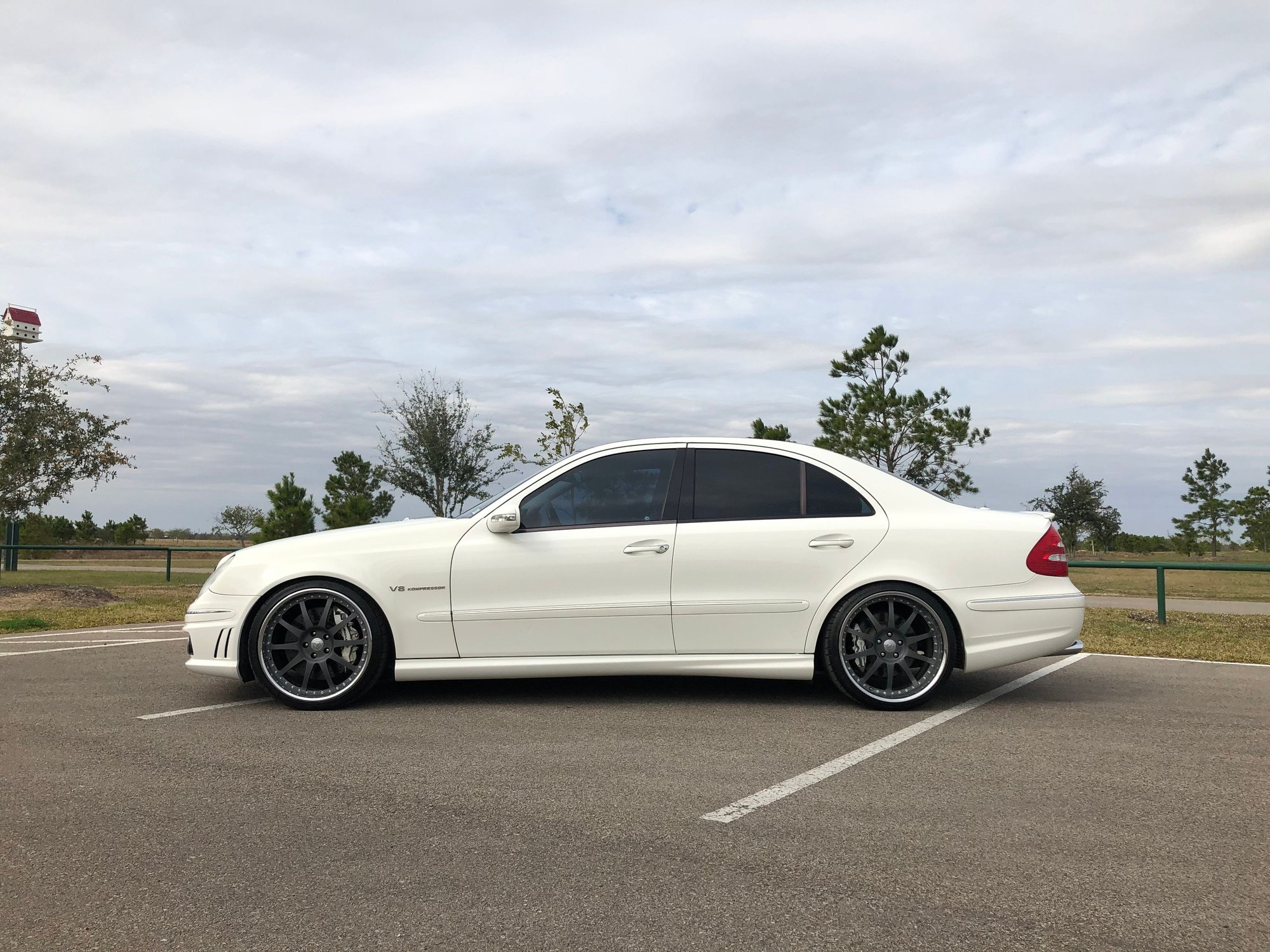 2006 Mercedes-Benz E55 AMG - 2006 Mercedes-Benz E55 - Used - VIN WDBUF76J76A881421 - 80,929 Miles - 8 cyl - 2WD - Automatic - Sedan - White - Cypress, TX 77433, United States