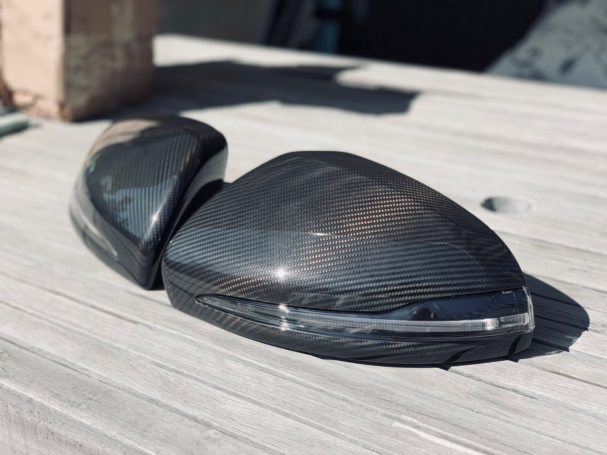 Exterior Body Parts - FS: OEM Carbon Fibre Mirror covers for W205 C63, W222 S63 and all new Mercedes Models - Used - 2015 to 2019 Mercedes-Benz C63 AMG S - 2016 to 2019 Mercedes-Benz S63 AMG - 2017 to 2019 Mercedes-Benz GLC63 AMG S - Lake In The Hills, IL 60156, United States