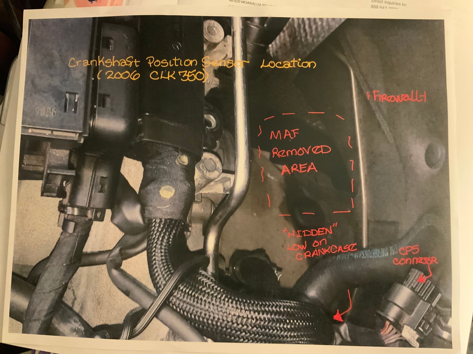 crankshaft and camshaft position sensor correlation bank 1 sensor B