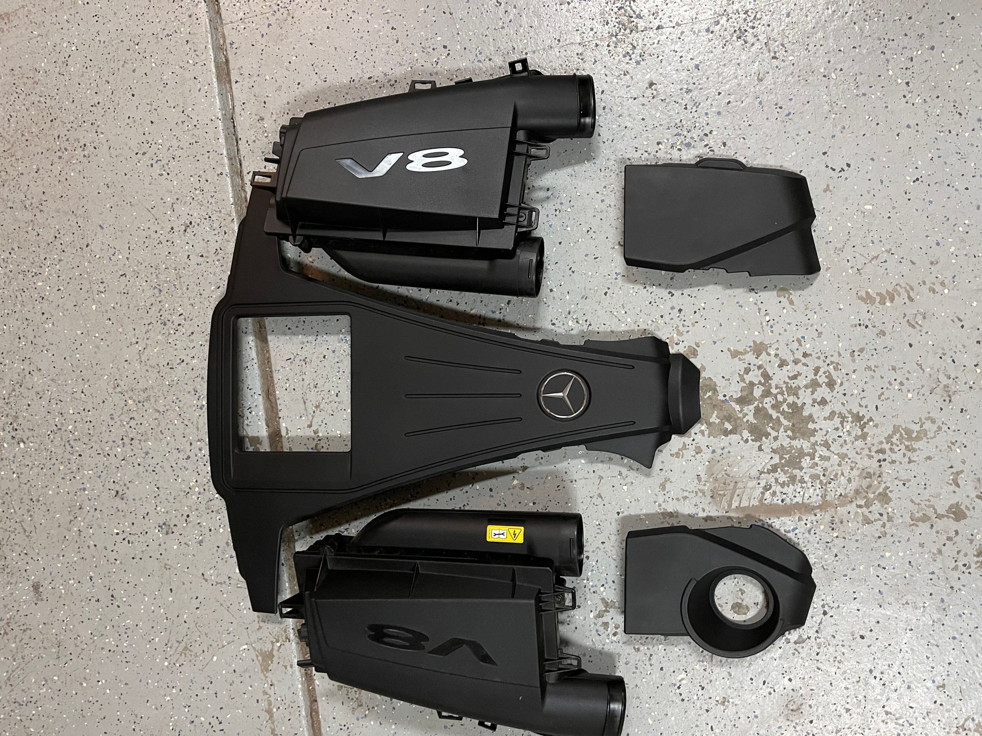 Engine - Intake/Fuel - M278 4.7 biturbo V8 airboxes and engine cover with new filters- $200 + shipping - Used - 2012 to 2020 Mercedes-Benz All Models - Aurora, CO 80016, United States