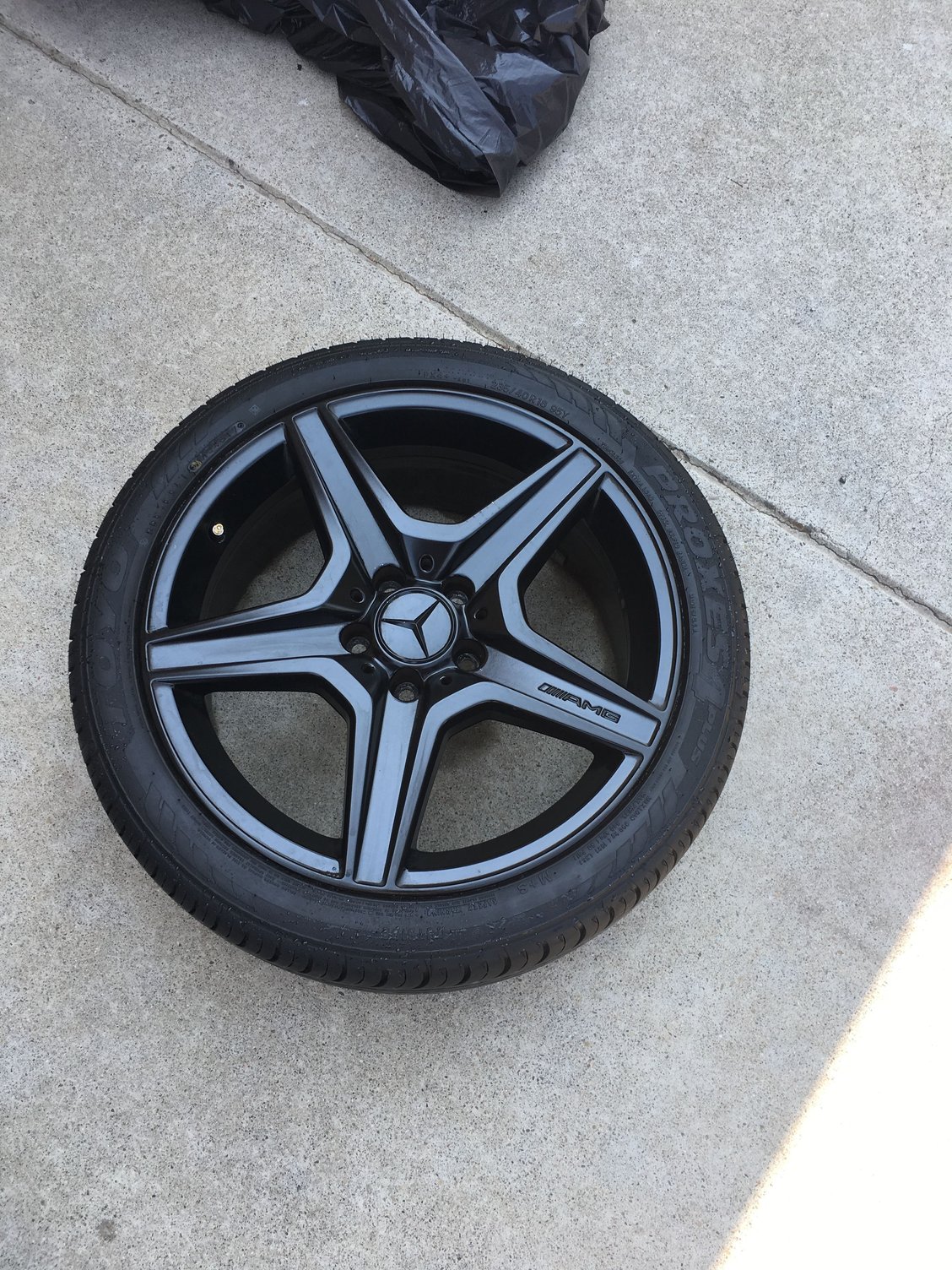 Wheels and Tires/Axles - 18 inch staggered set C63 AMG W204 rims/tires for sale! - Used - 2008 to 2014 Mercedes-Benz C63 AMG - Tracy, CA 95304, United States