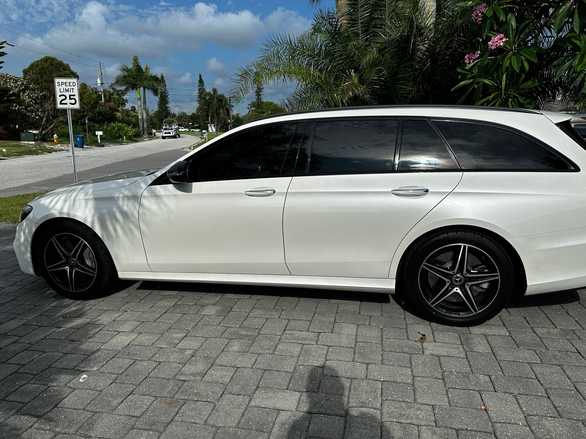 Wheels and Tires/Axles - 18” AMG 5 Spoke Rims with 245/45/18 like NEW tires - Used - All Years Mercedes-Benz All Models - Treasure Island, FL 33706, United States
