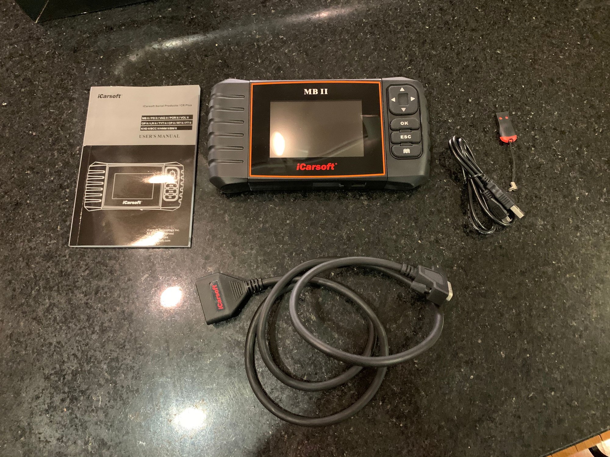 Miscellaneous - iCarsoft MBII for MB/Sprinter/Smart Professional Diagnostic Tool Scanner ABS,SRS, ETC - Used - All Years Any Make All Models - Atlanta, GA 30326, United States