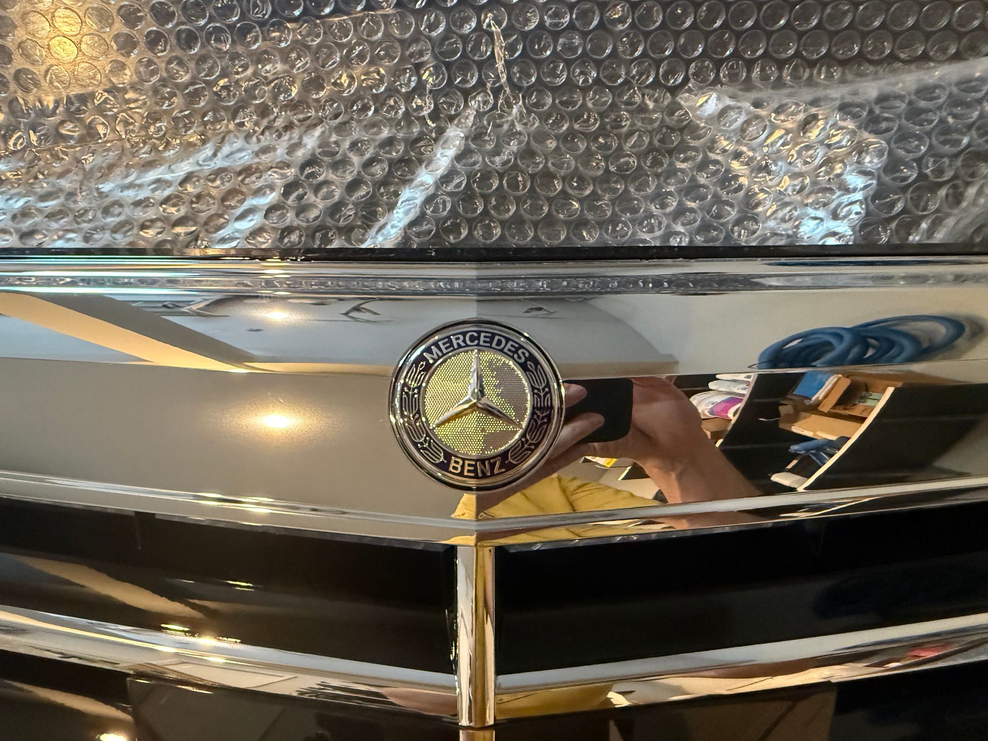 MB E 550 W212 new �luxury� grille