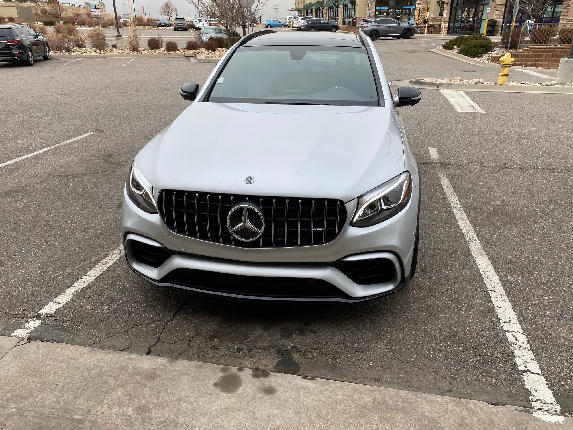 2019 Mercedes-Benz GLC63 AMG - 2019 GLC63 SUV - 12000 miles Eurocharged tune, Vorsteiner wheels - Used - VIN WDC0G8JB8KF544010 - 12,000 Miles - 8 cyl - AWD - Automatic - SUV - Silver - Centennial, CO 80016, United States