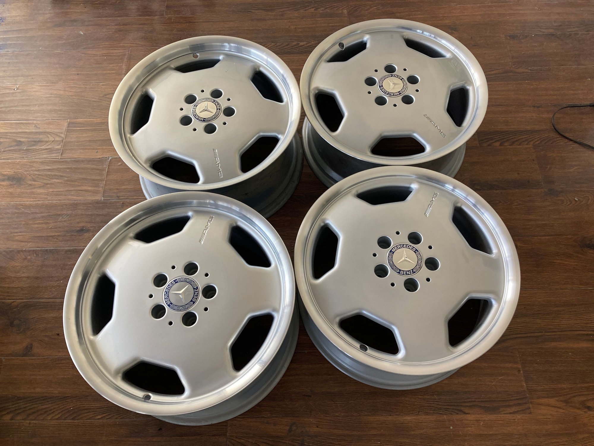 Wheels and Tires/Axles - Gorgeous set of Genuine AMG Monoblock staggered wheels - Used - 1998 to 2003 Mercedes-Benz CLK55 AMG - Dallas, TX 75220, United States