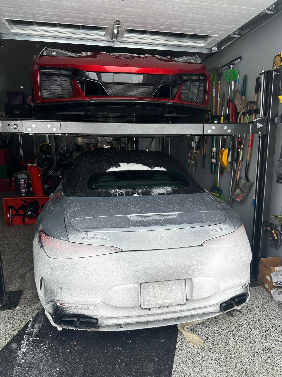Looks good even when dirty. 